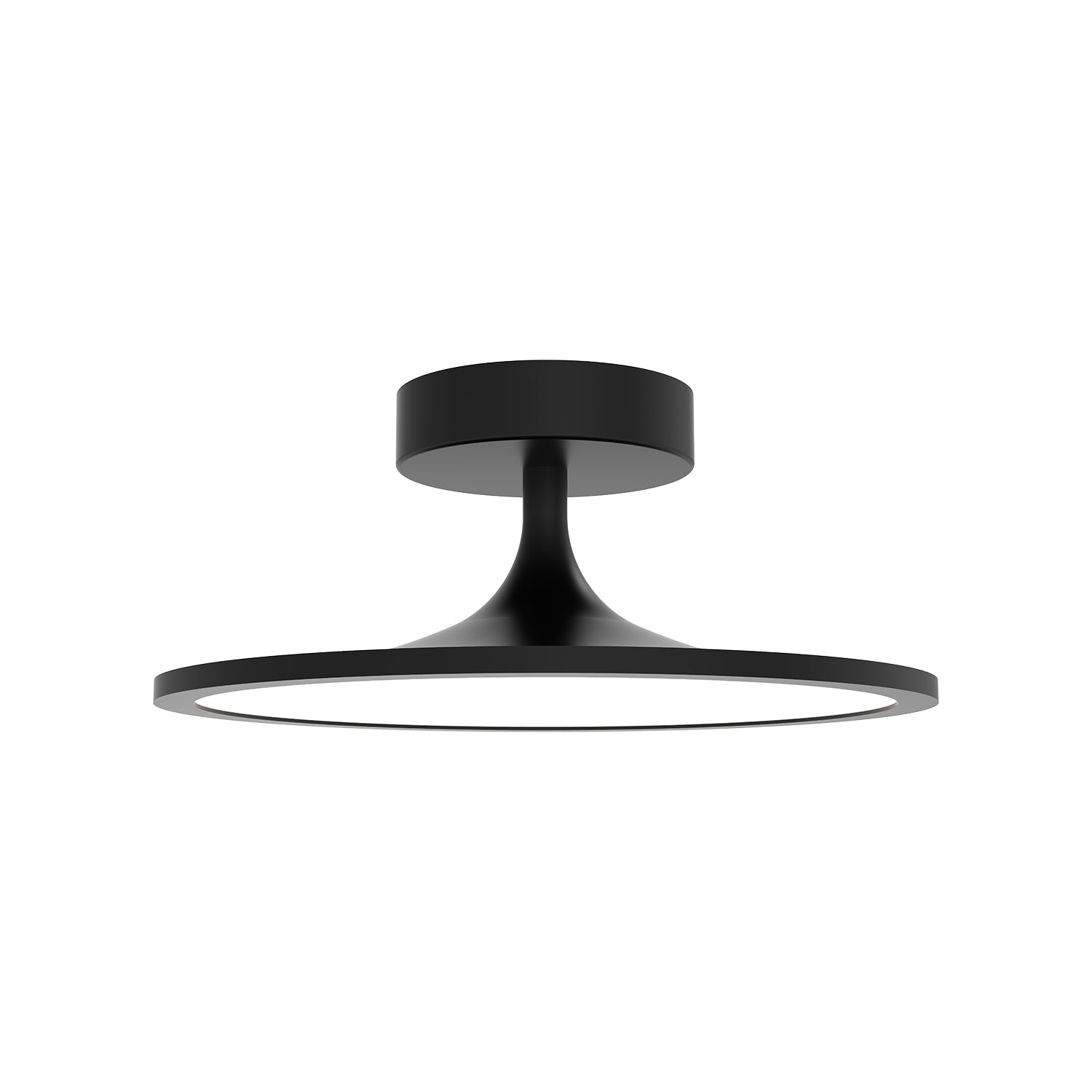 Issa 12-in Aluminum Semi-Flush Mount