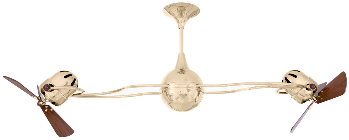 Italo Ventania Double Head Rotational Ceiling Fan Without Light Kit