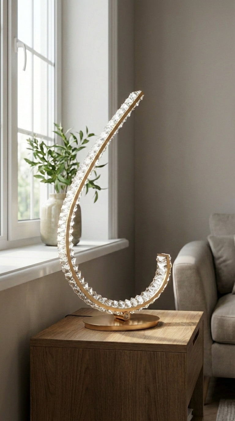 Grace Crystal Table Lamp | Touch Dimmable 16W LED