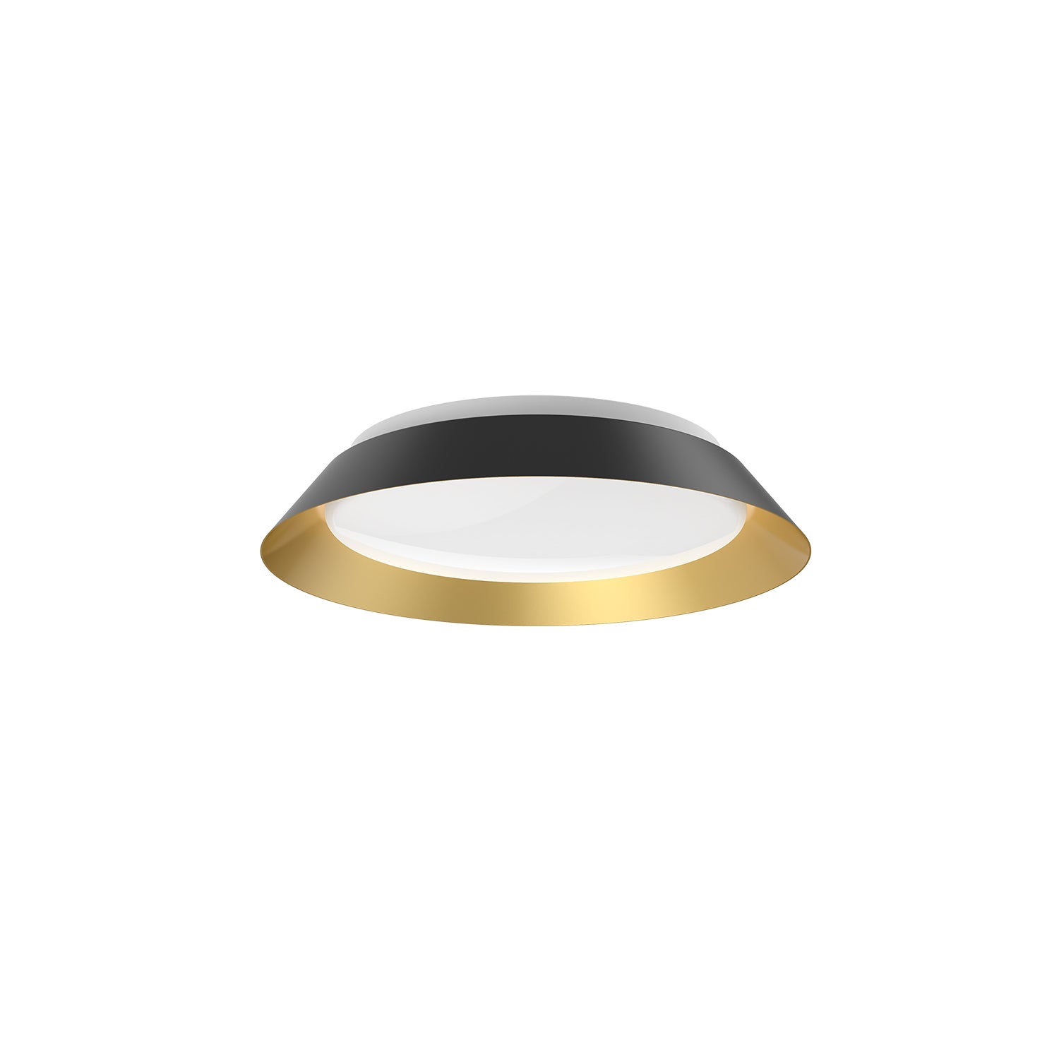 Jasper 14-in Steel Flush Mount