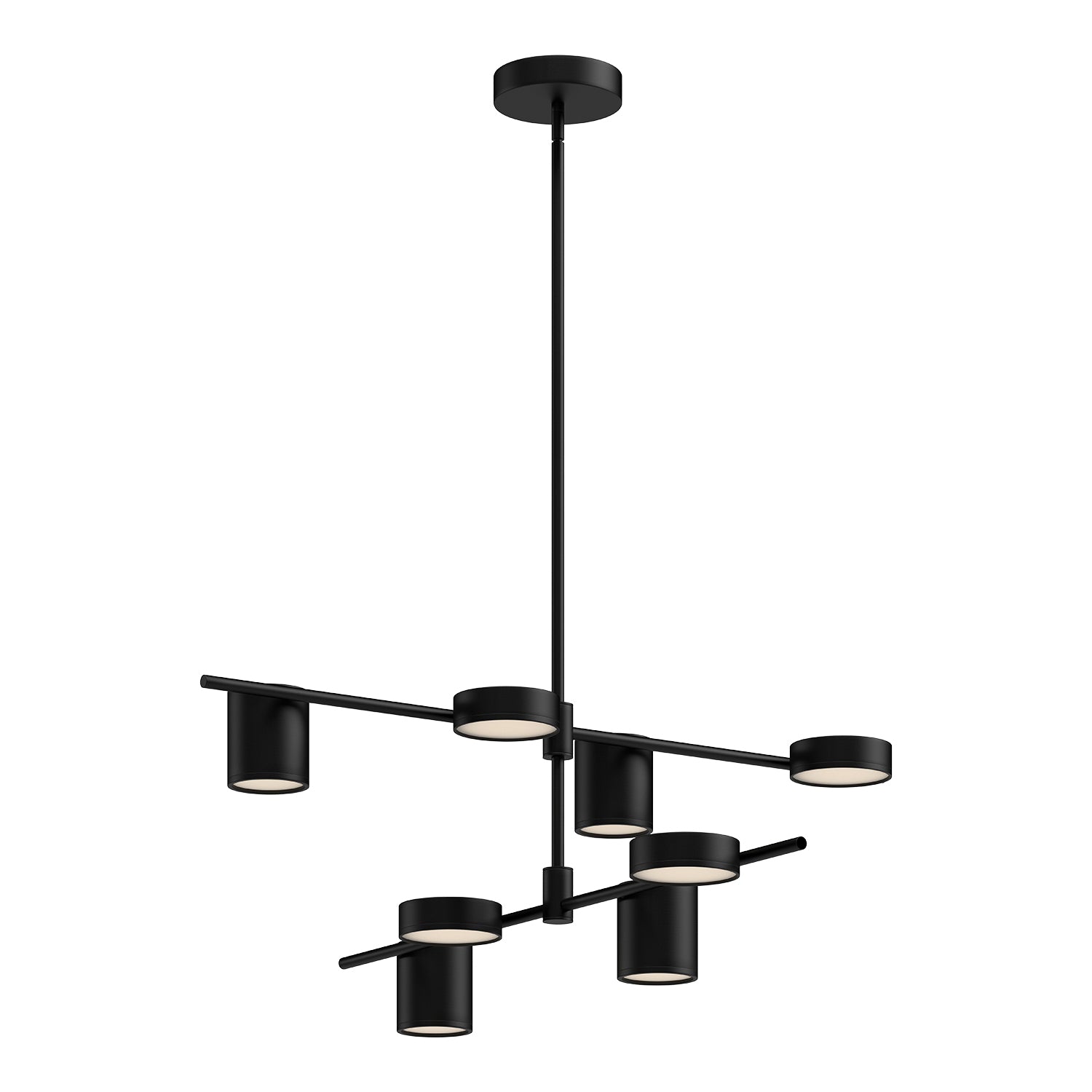 Jayden 40-in Steel Chandelier