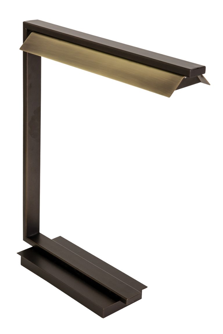19-inch Jay Chestnut Bronze Table Lamp