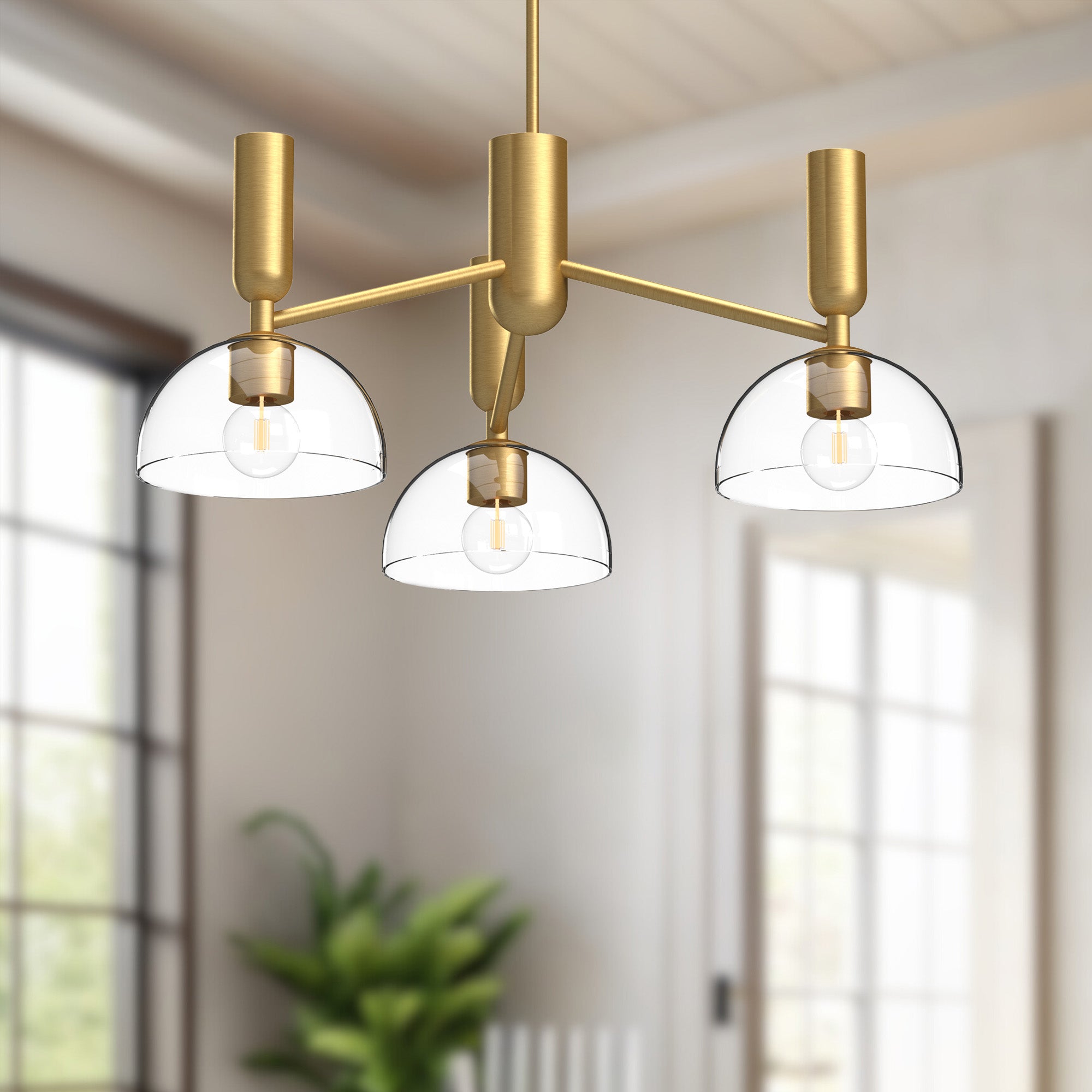 Jude 38-in Steel Chandelier