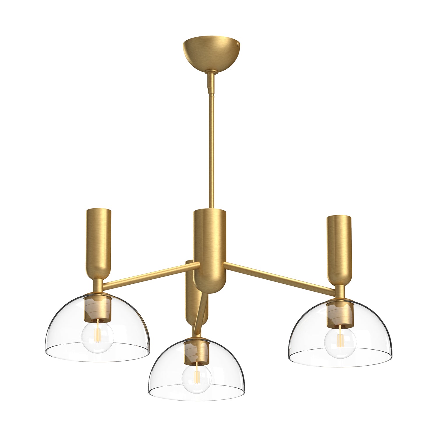 Jude 38-in Steel Chandelier