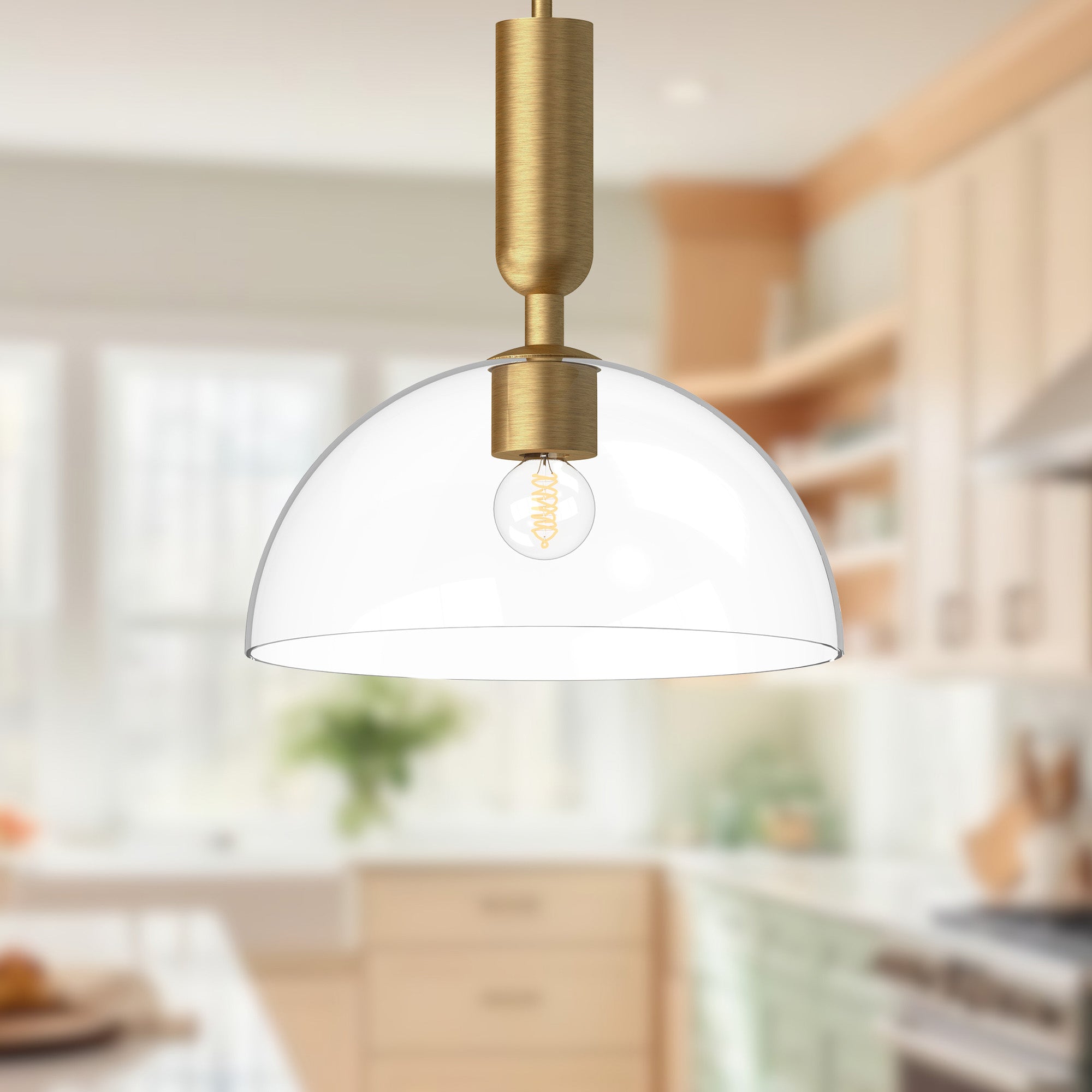 Jude 12-in Steel Pendant