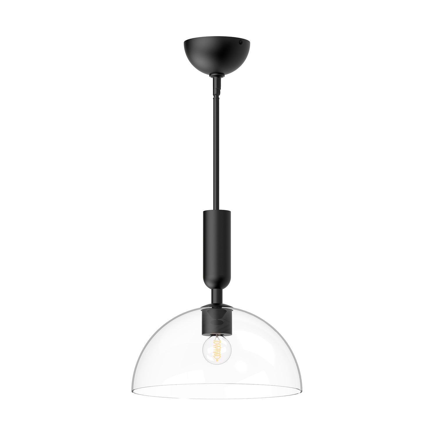 Jude 12-in Steel Pendant