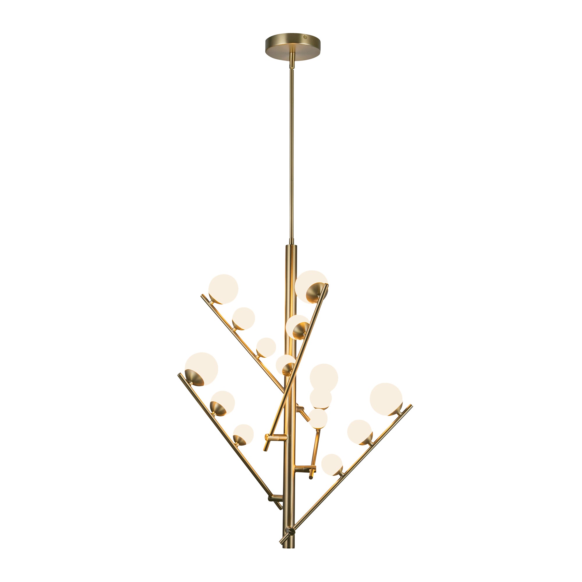 Cypress 5 Head Aluminum Chandelier