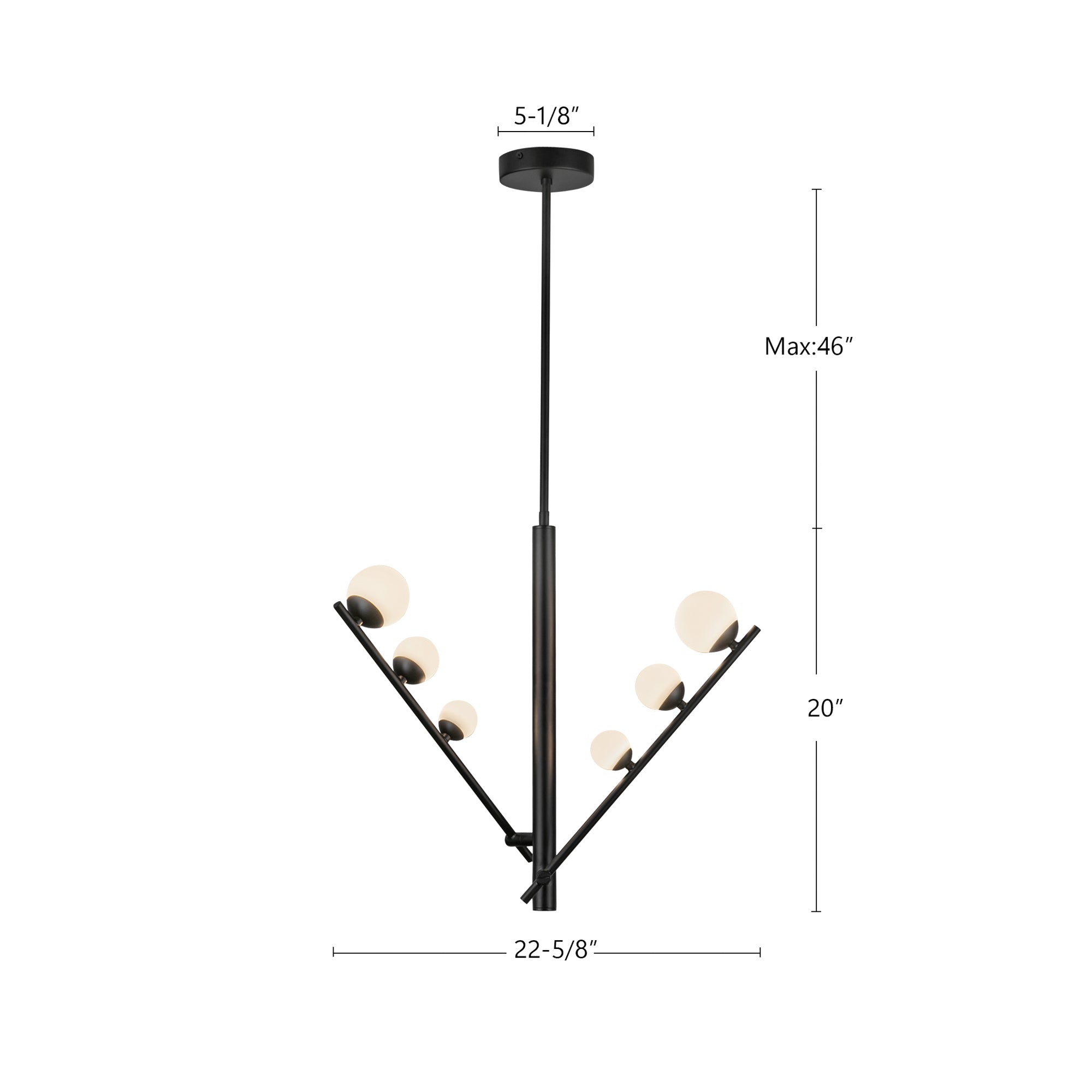 Cypress 2 Head Aluminum Pendant