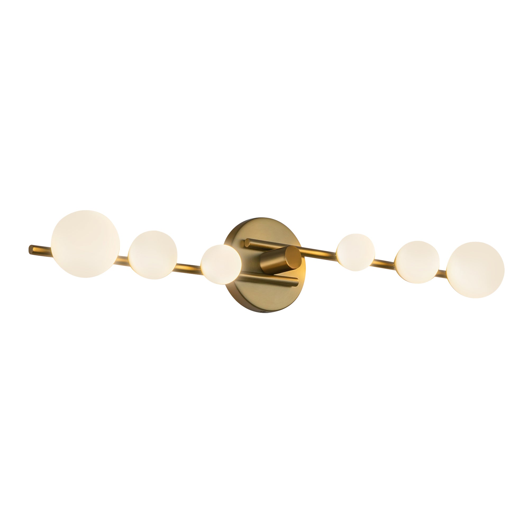 Cypress 29-in Aluminum Vanity Light