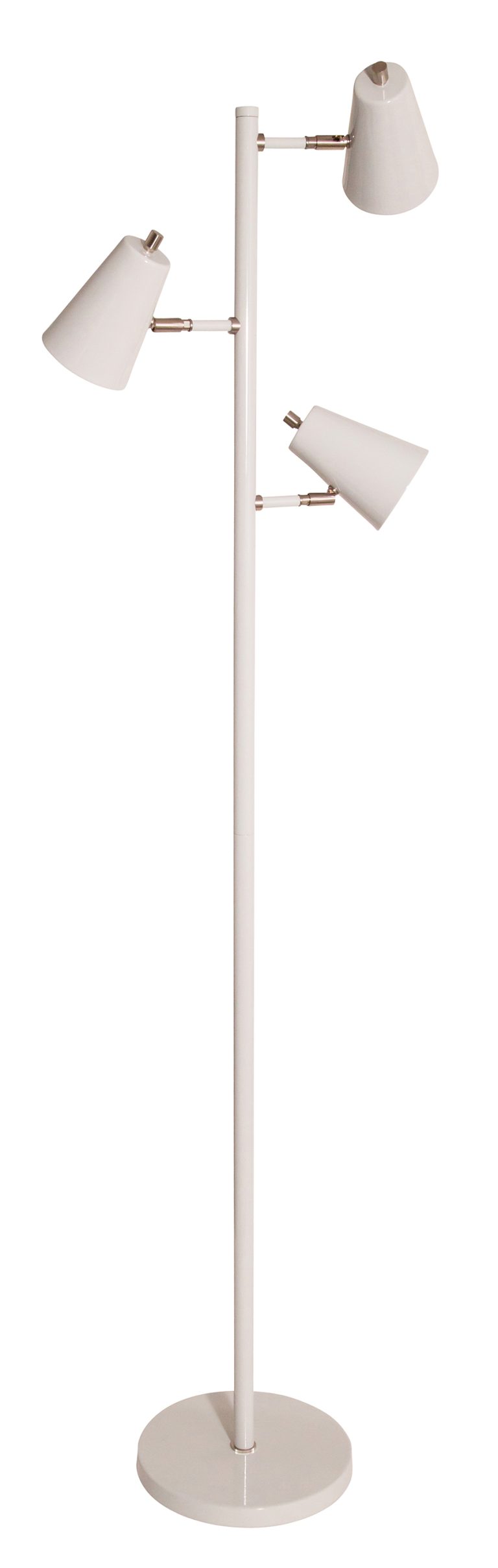 64-inch Kirby Gray Floor Lamp
