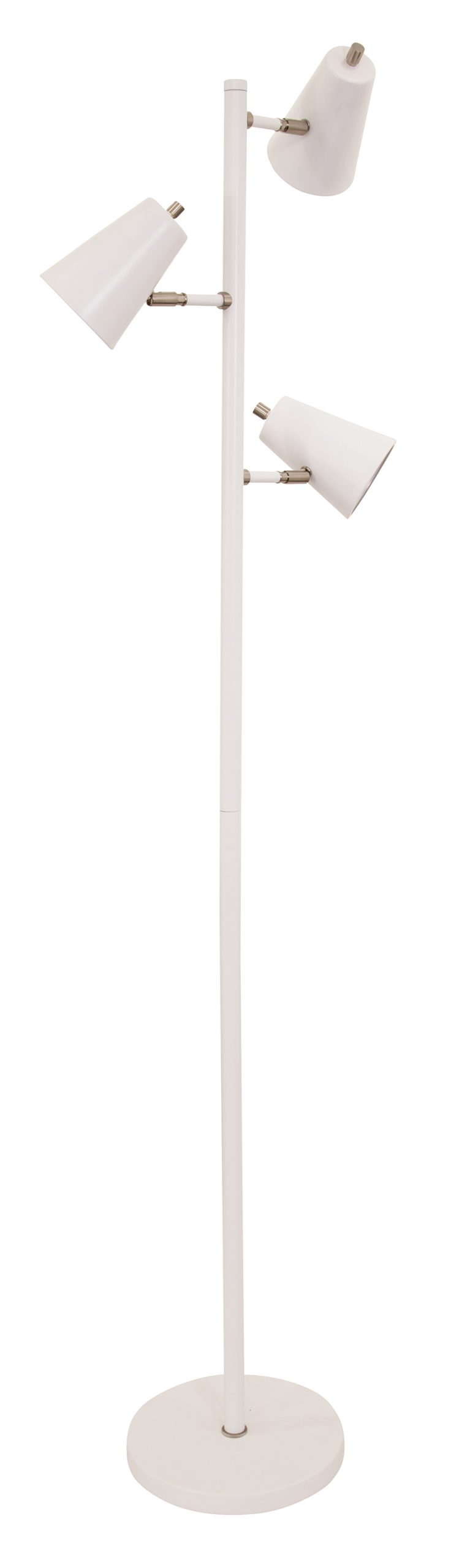64-inch Kirby White Floor Lamp
