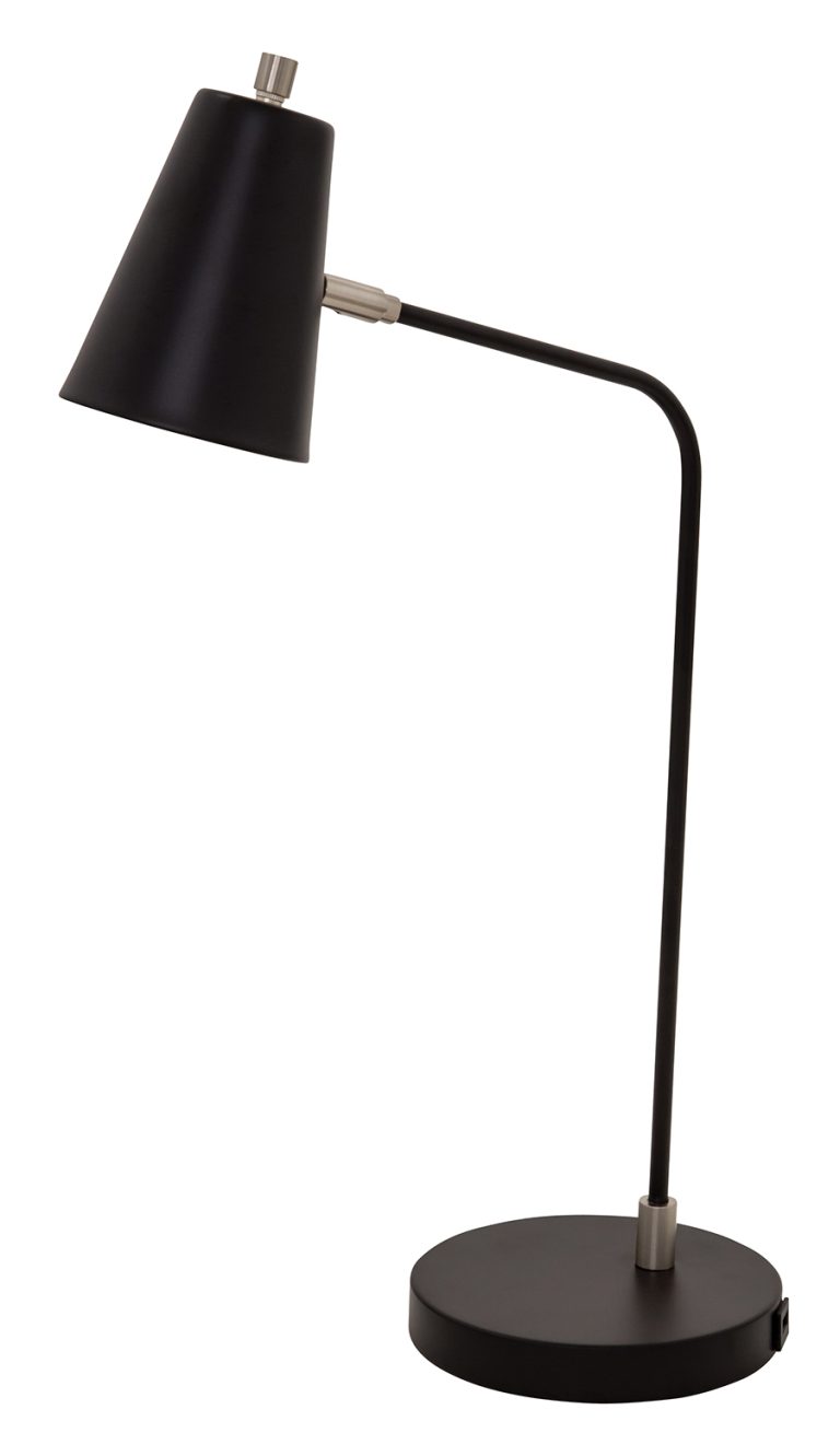 23.5-inch Kirby Black Accent Table Lamp