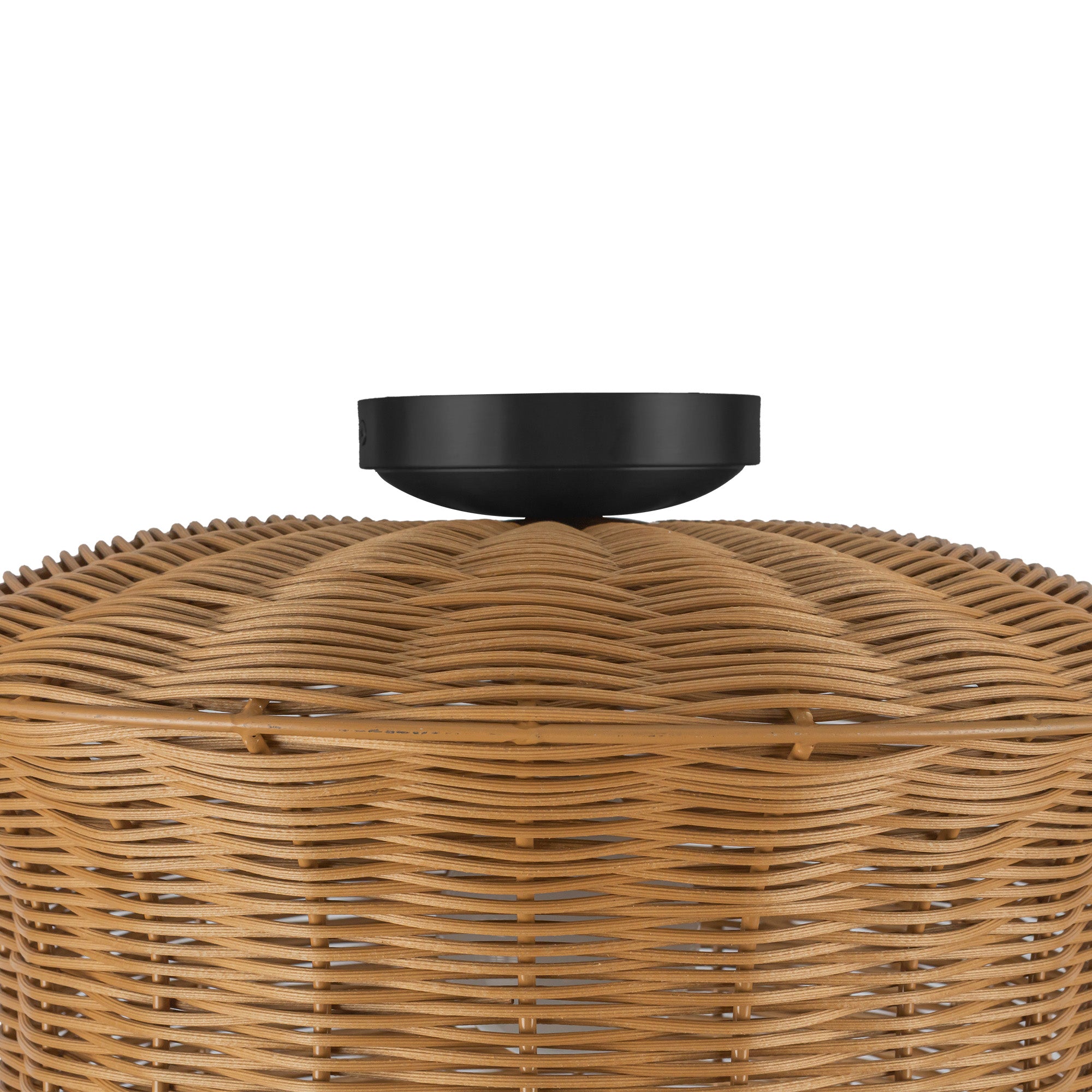 Kai 16-in Steel Semi-Flush Mount