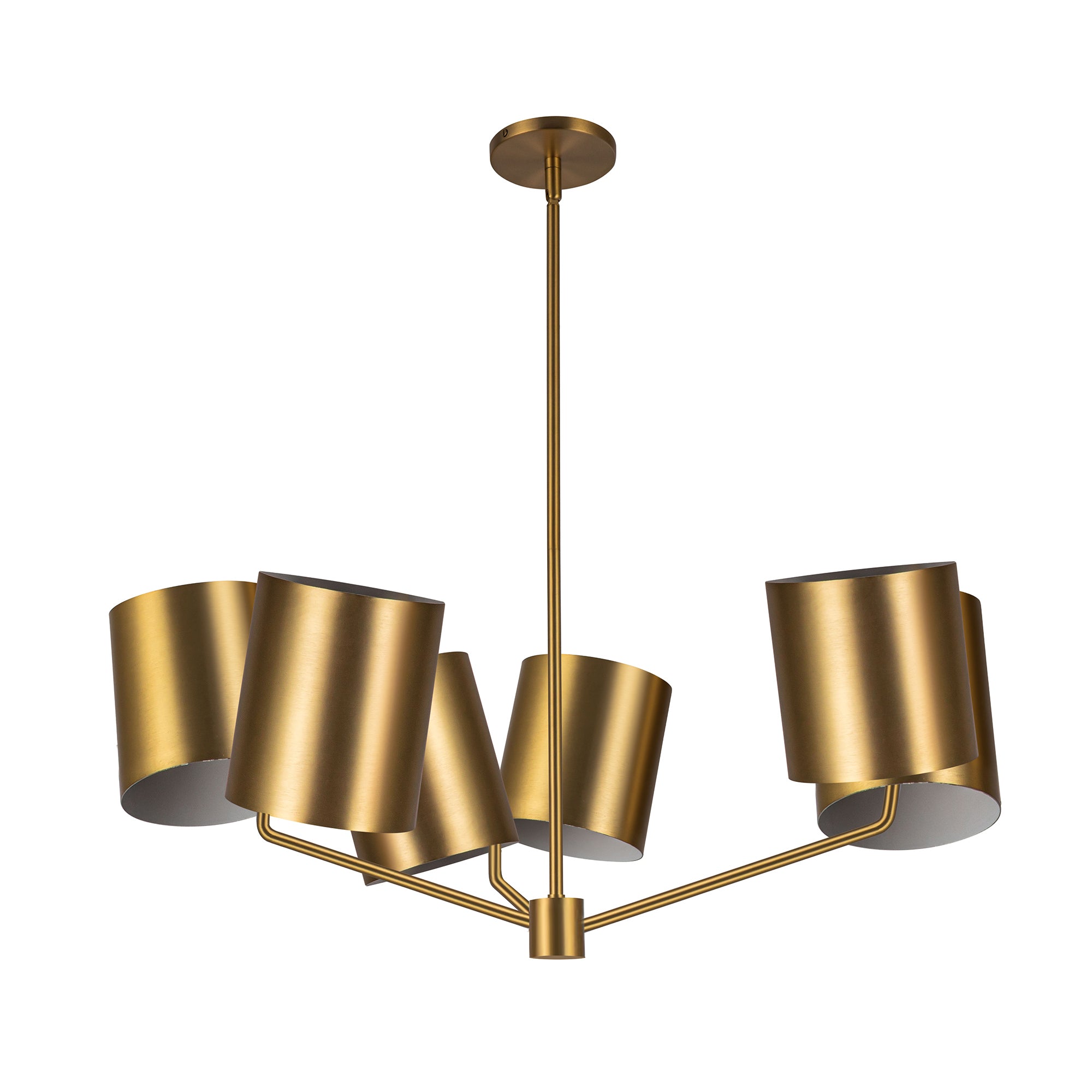 Keiko 30-in Aluminum Chandelier