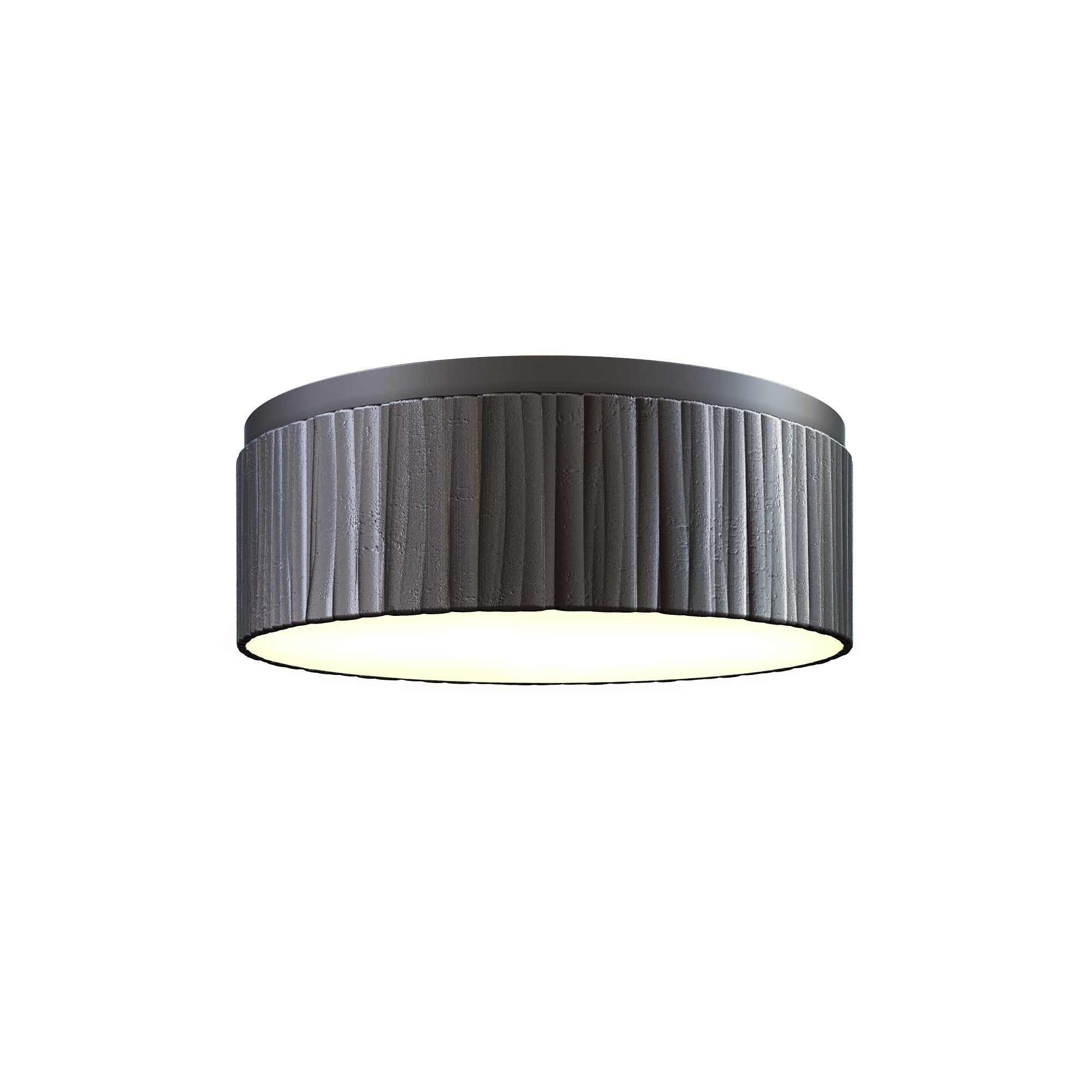 Kensington 12-in Steel Flush Mount