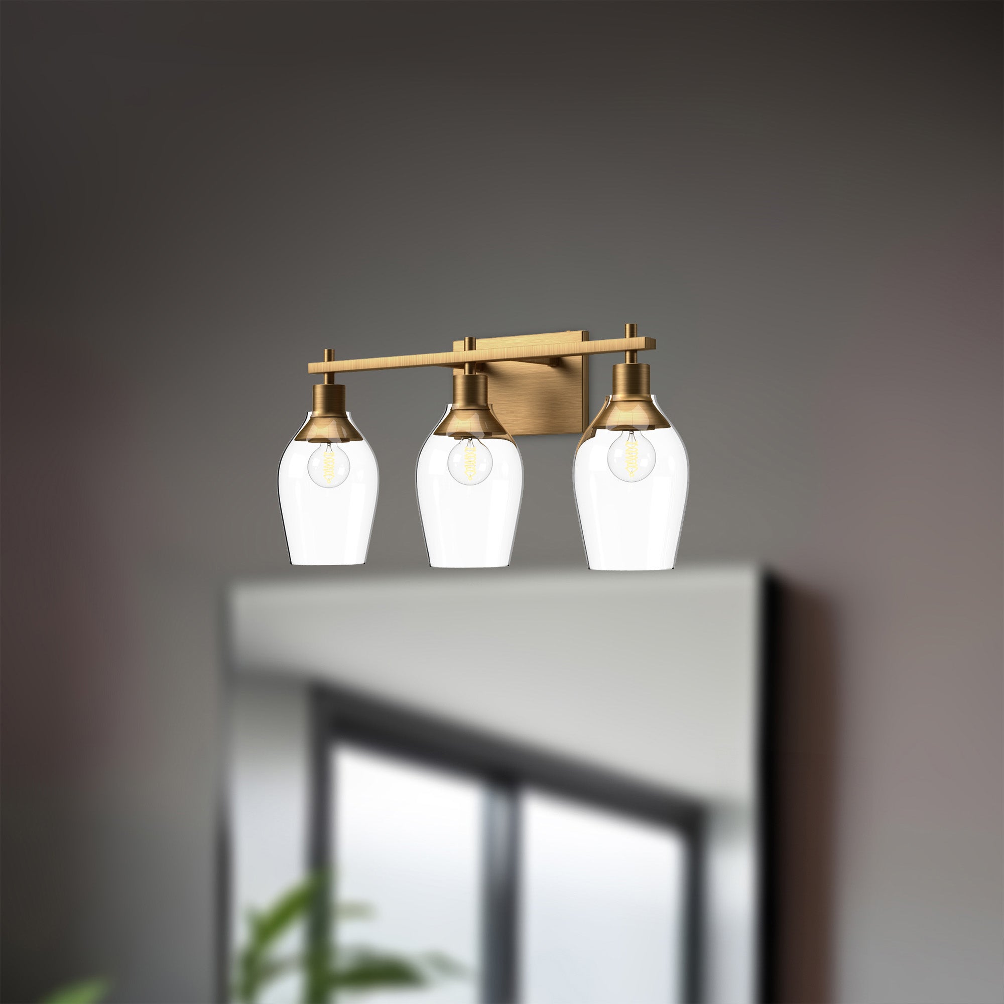 Kingsley 22-in Steel Vanity Light