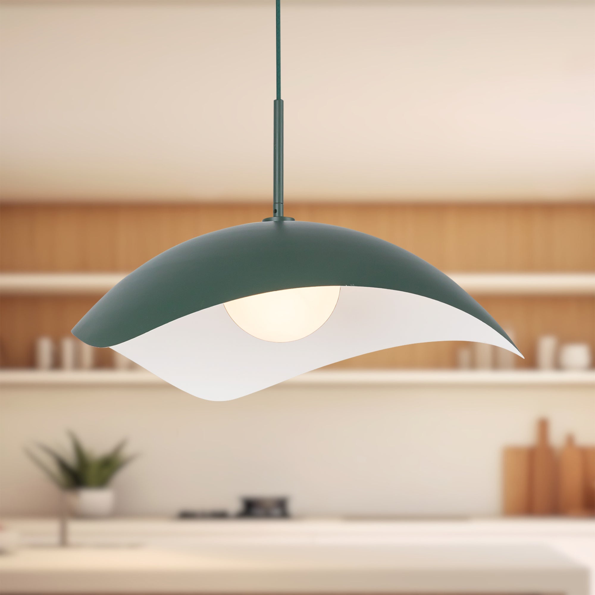 Kirby 22-in Steel Pendant