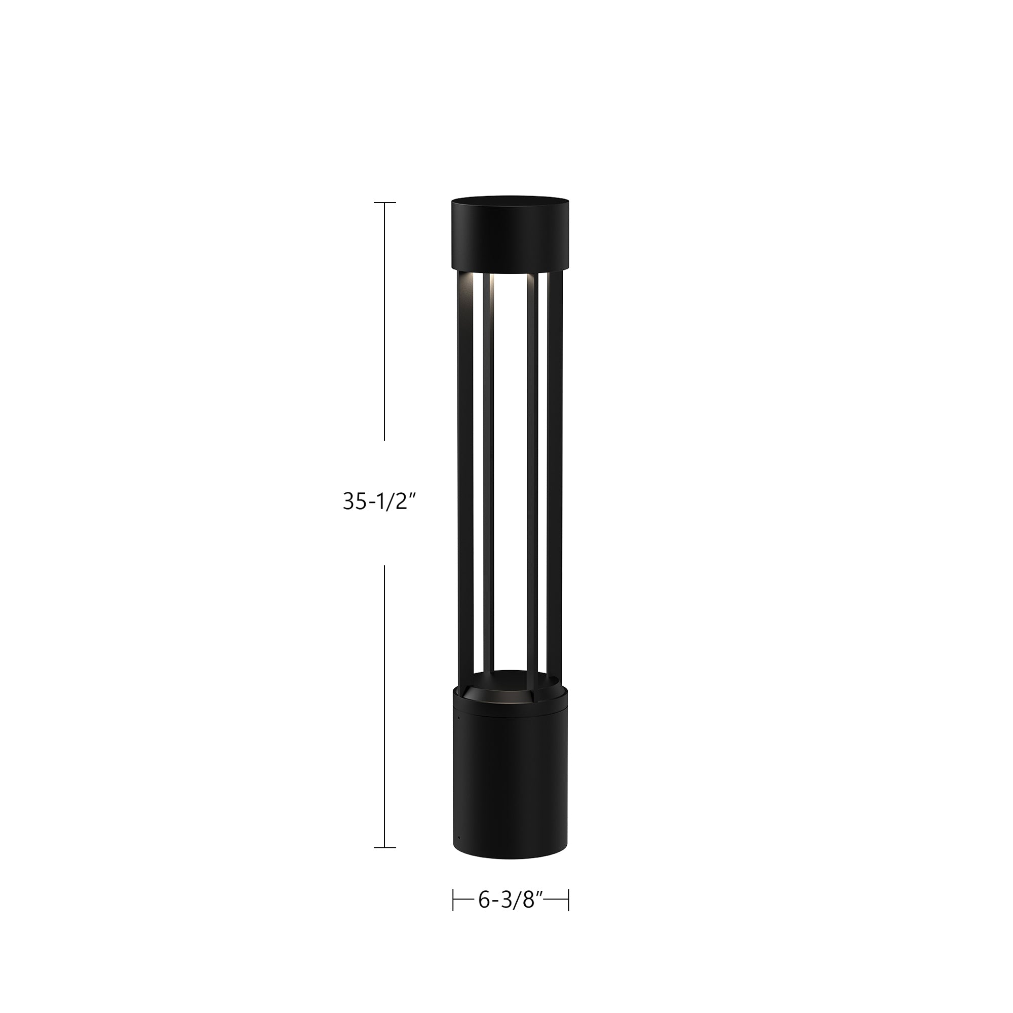 Knox 36-in Aluminum Exterior Bollard Light