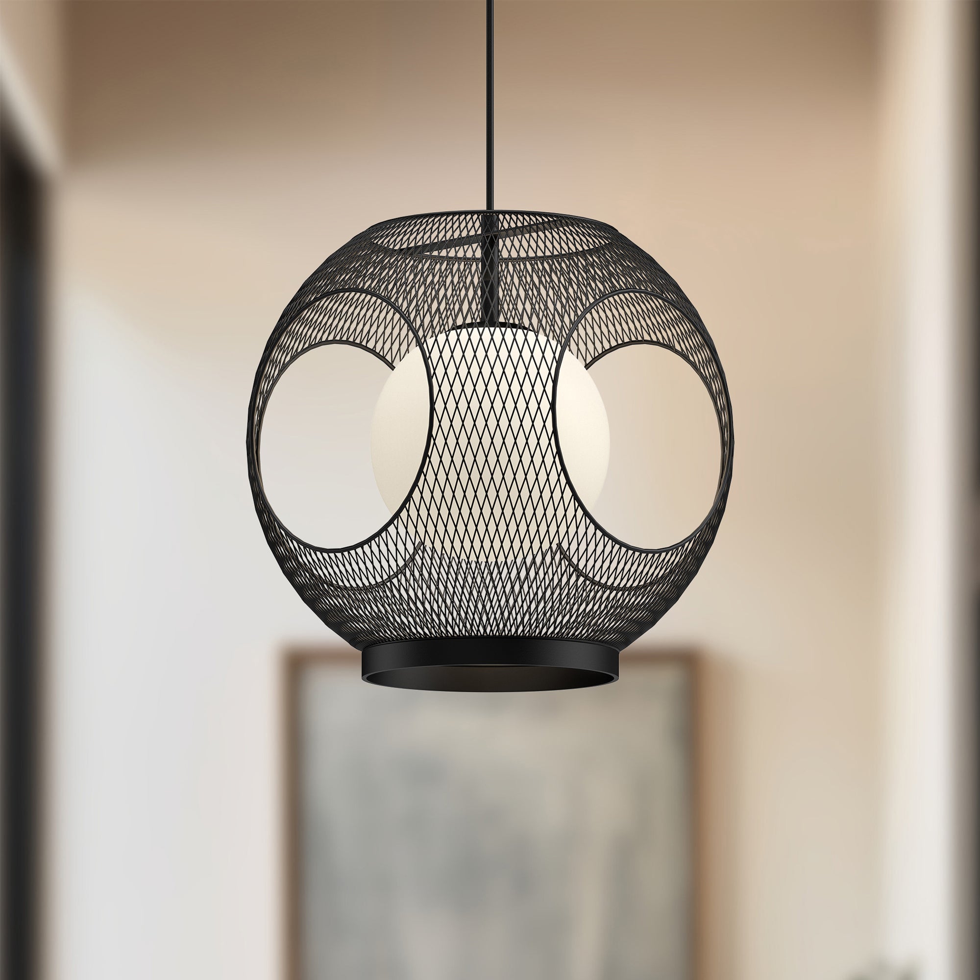 Kona 13-in Aluminum Outdoor Pendant