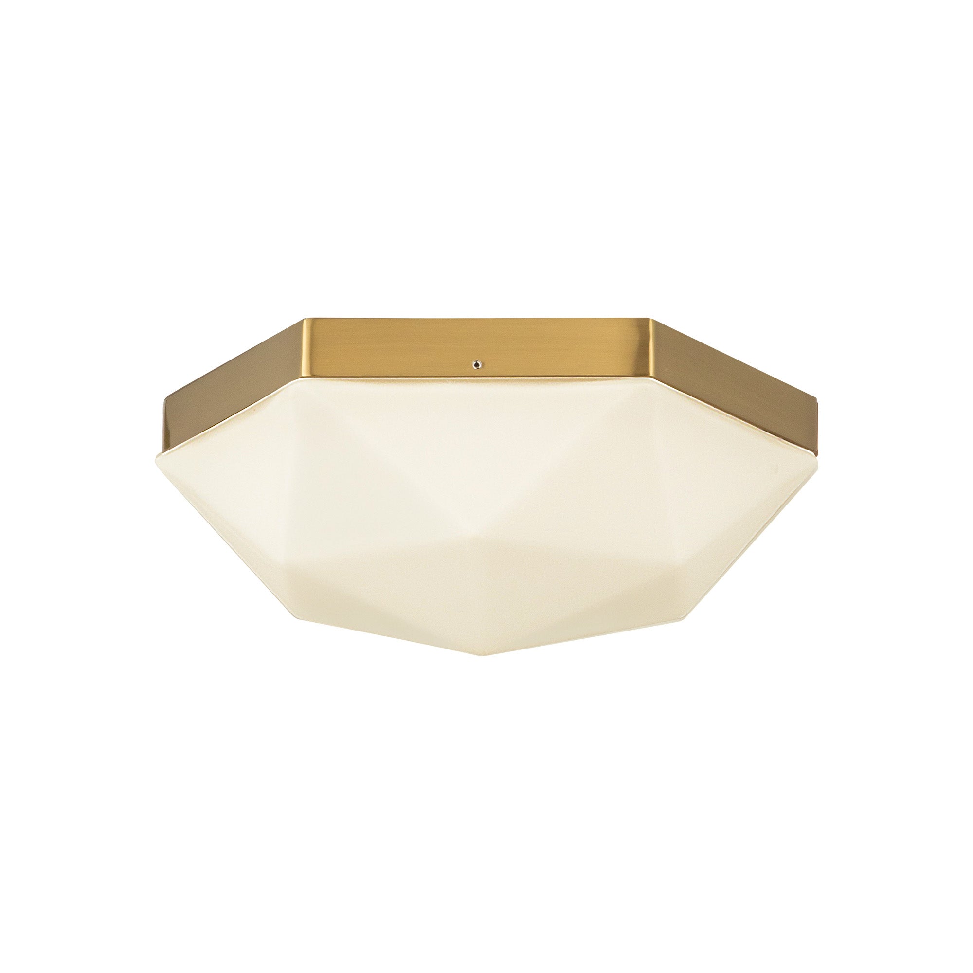Krysta 12-in Steel Flush Mount