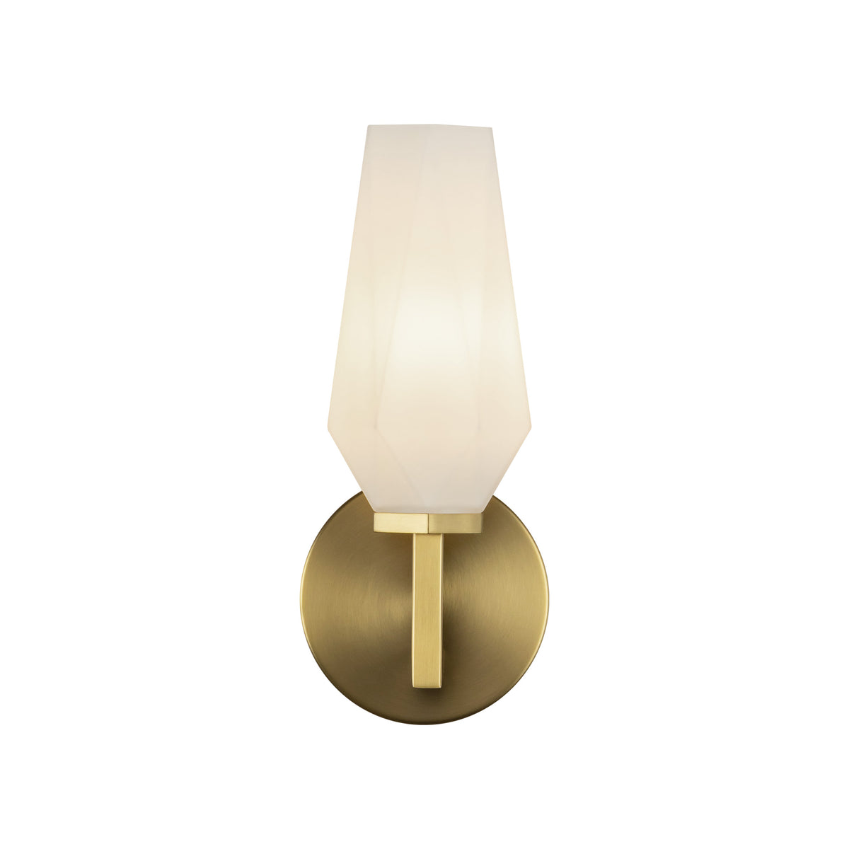 Krysta 10-in Steel Vanity Light