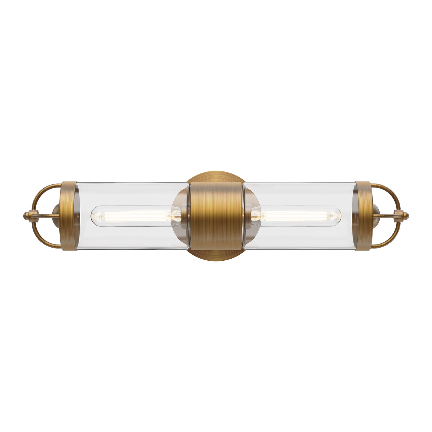 Lancaster 5-in 2 Lights Steel Vanity Light
