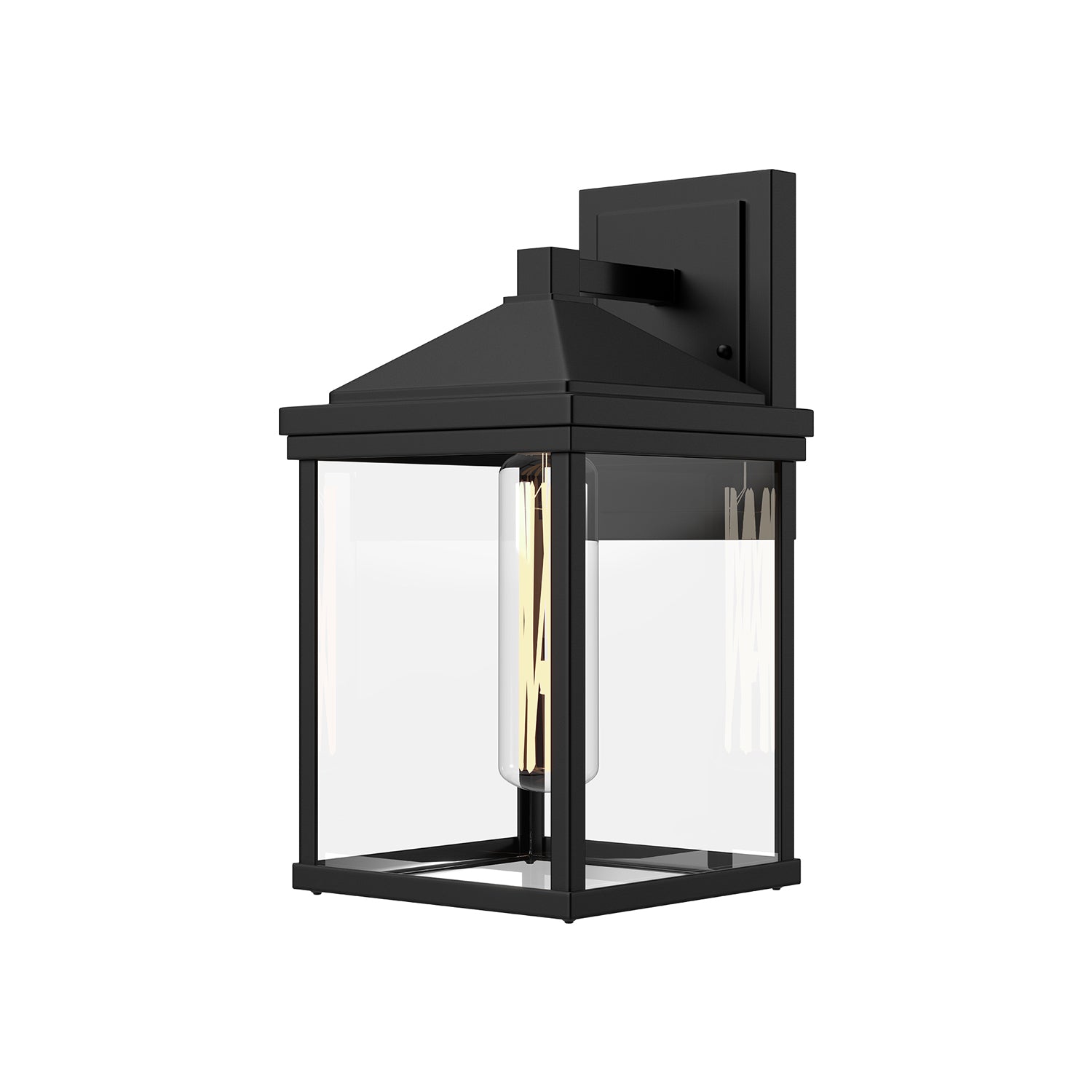 Larchmont 9-in Steel Outdoor Wall Sconce
