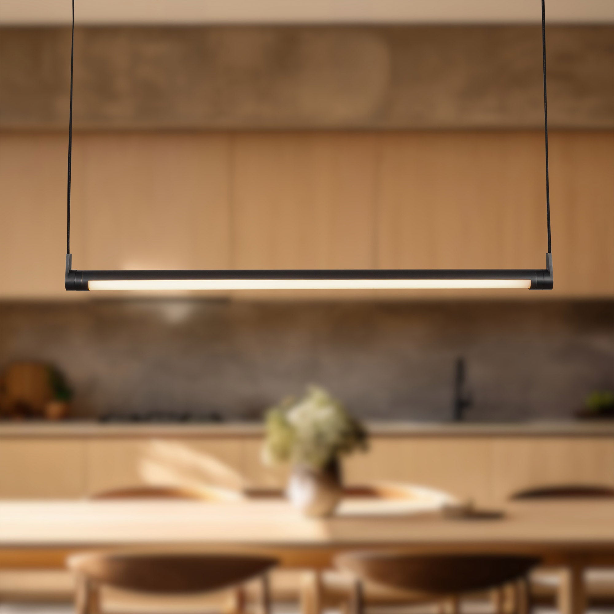 Laurence 41-in Steel Linear Pendant