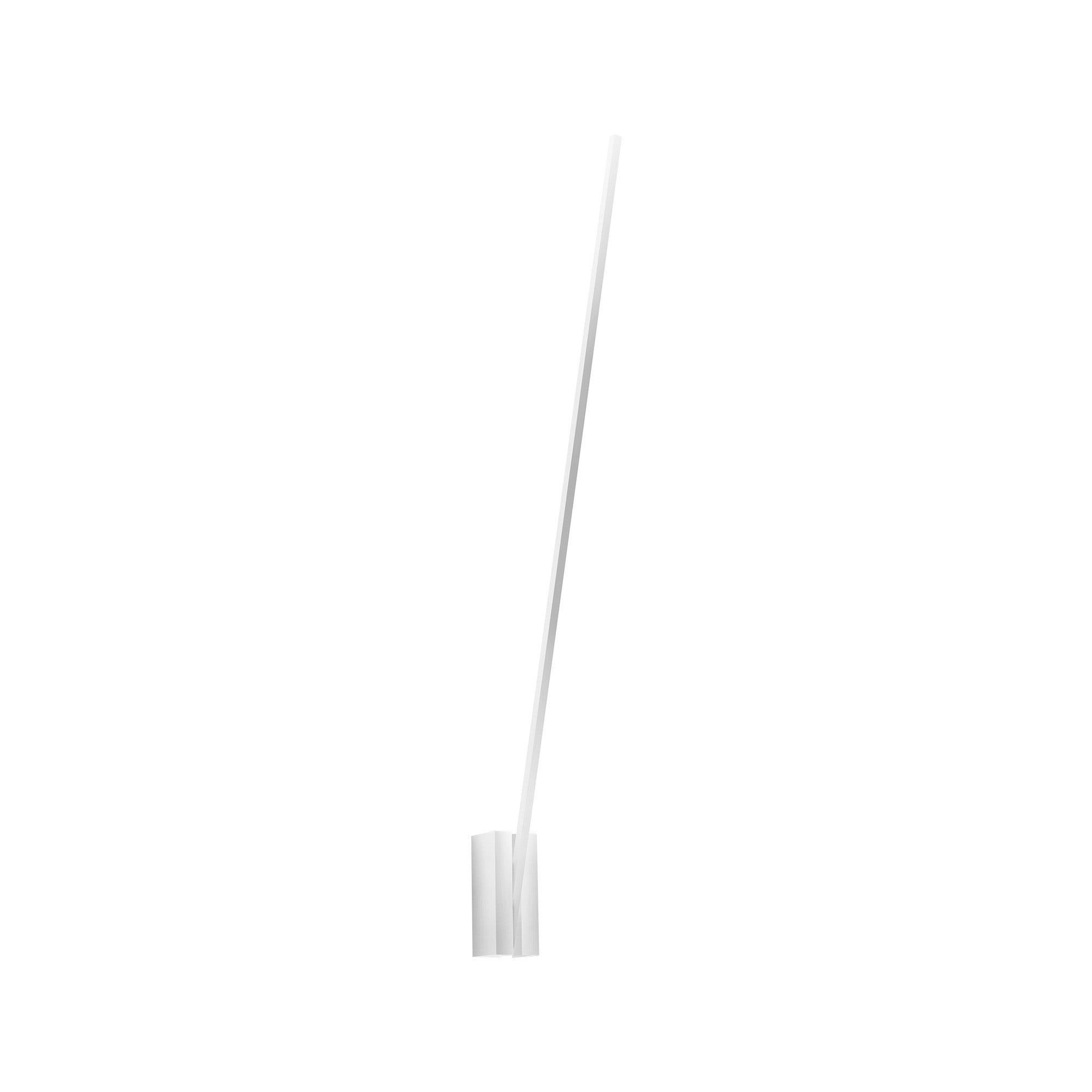 Lever 48-in Aluminum Acrylic Wall Sconce