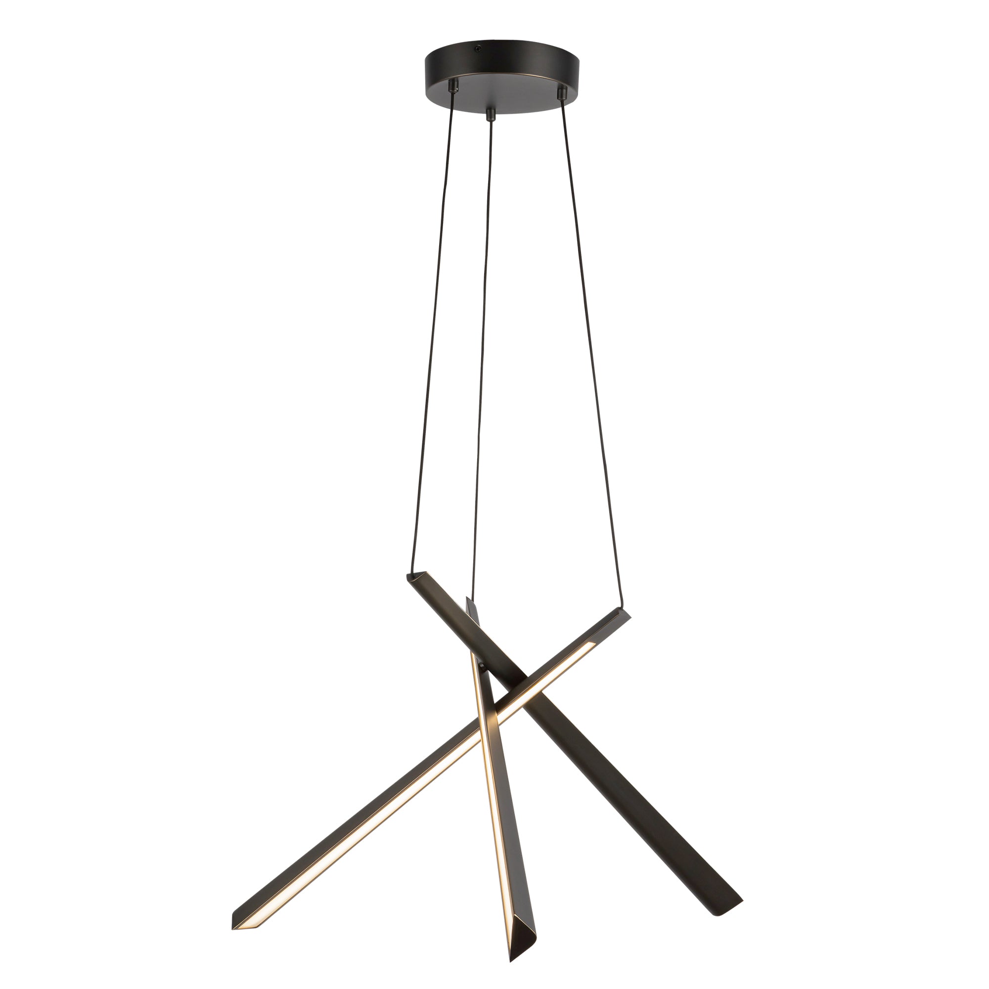 Lex 27-in Steel Chandelier