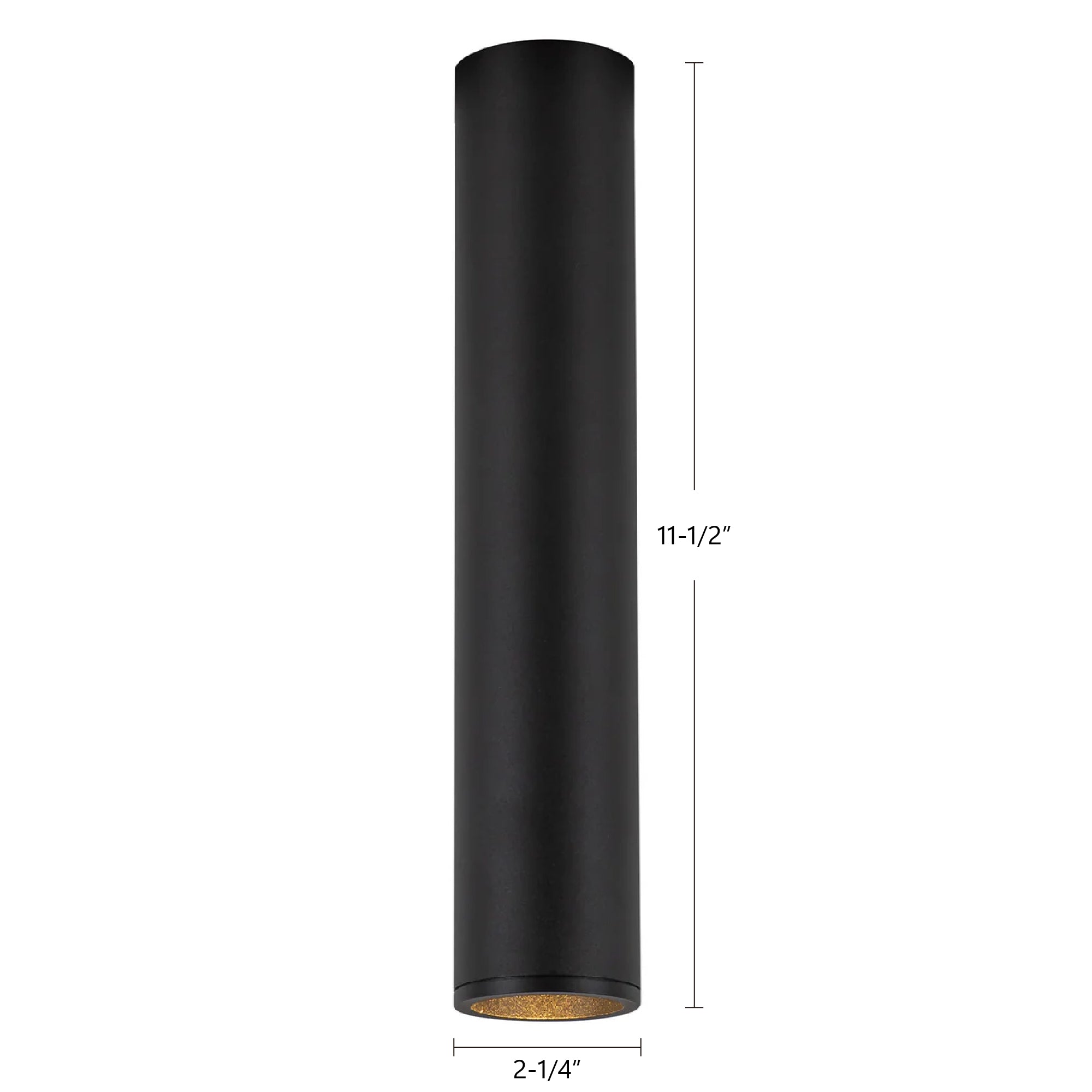 Lorna 11-in (2-in Dia.) Aluminum Flush Mount