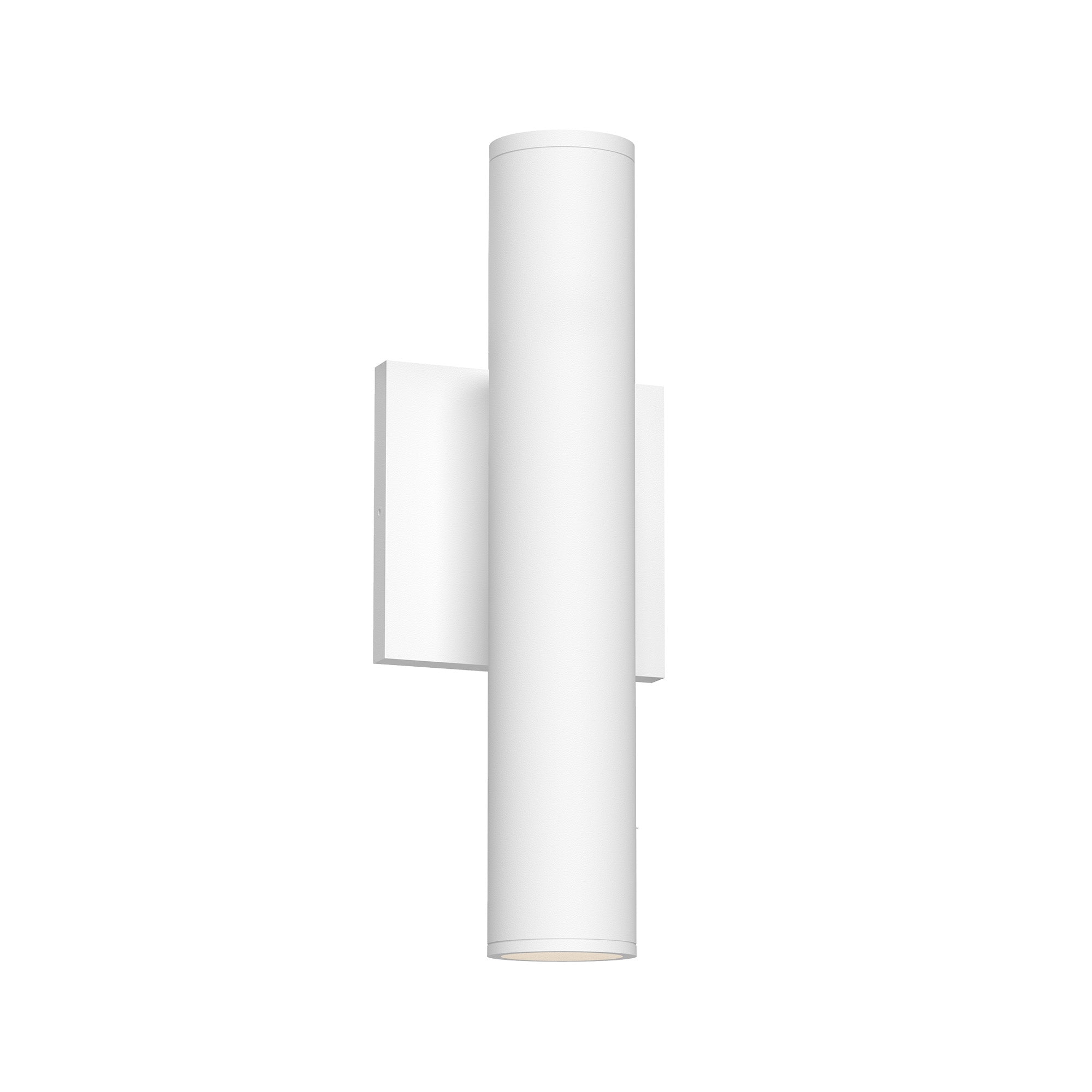 Lorna 12-in (2-in Dia.) Aluminum Up & Down Wall Sconce