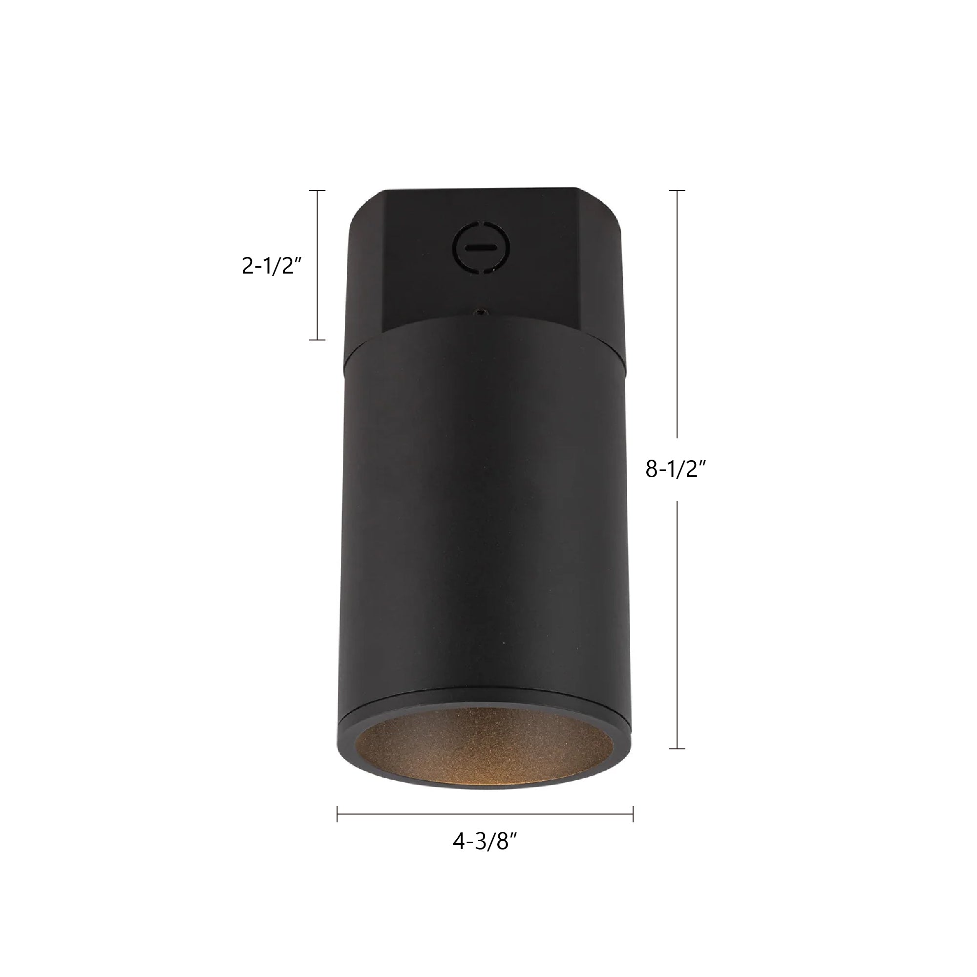 Lorna 8-in (4-in Dia.) Aluminum LED Flush Mount