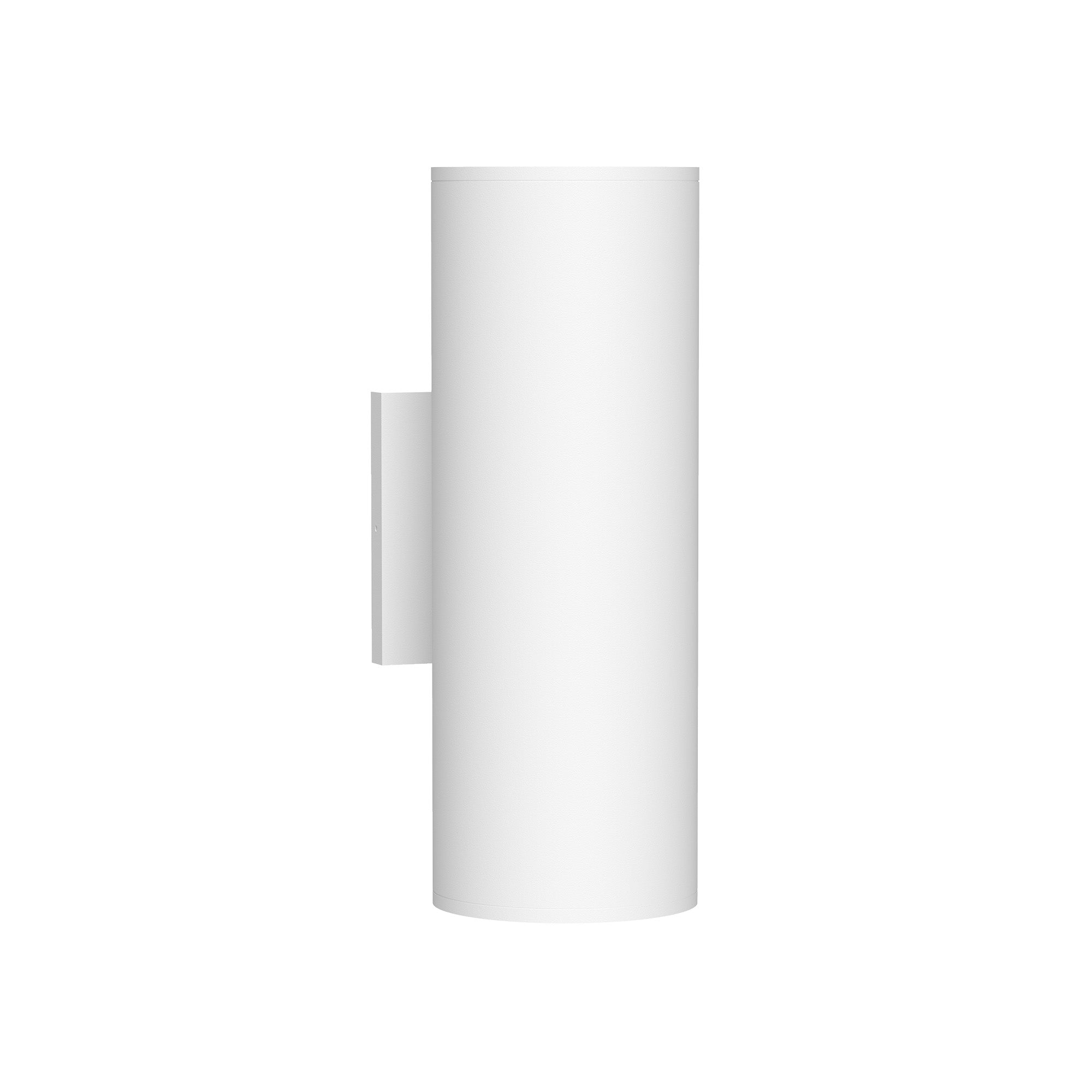 Lorna 12-in (4-in Dia.) Aluminum Up & Down Wall Sconce