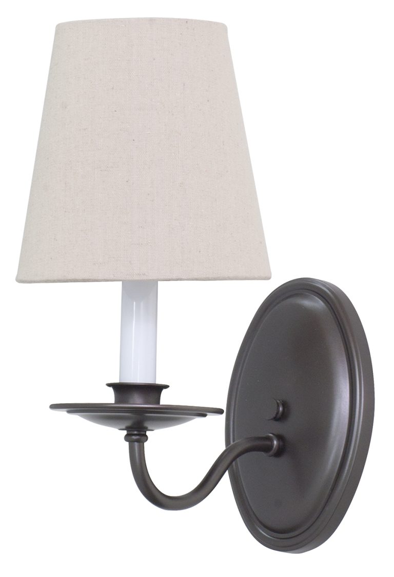 5-inch Lake Shore Mahogany Bronze LED Wall Sconce