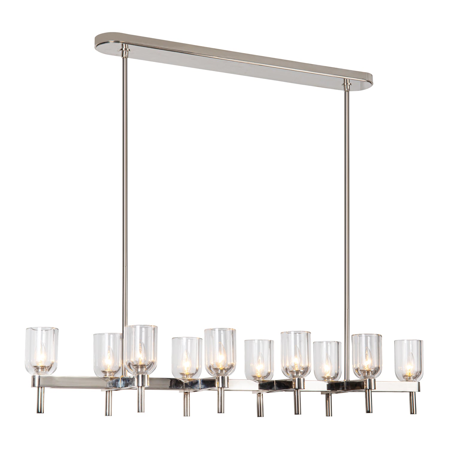 Lucian 52-in Steel Linear Pendant