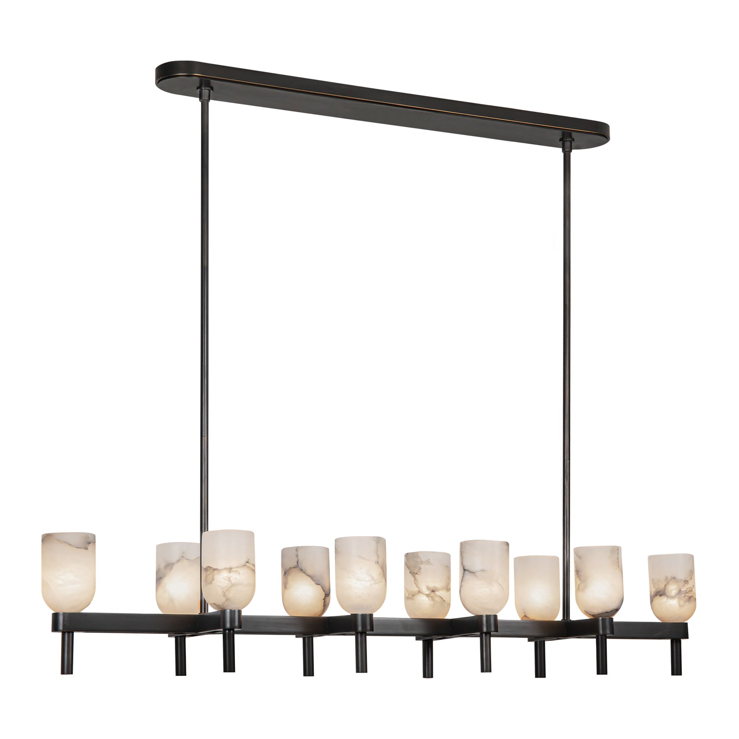 Lucian 52-in Steel Linear Pendant
