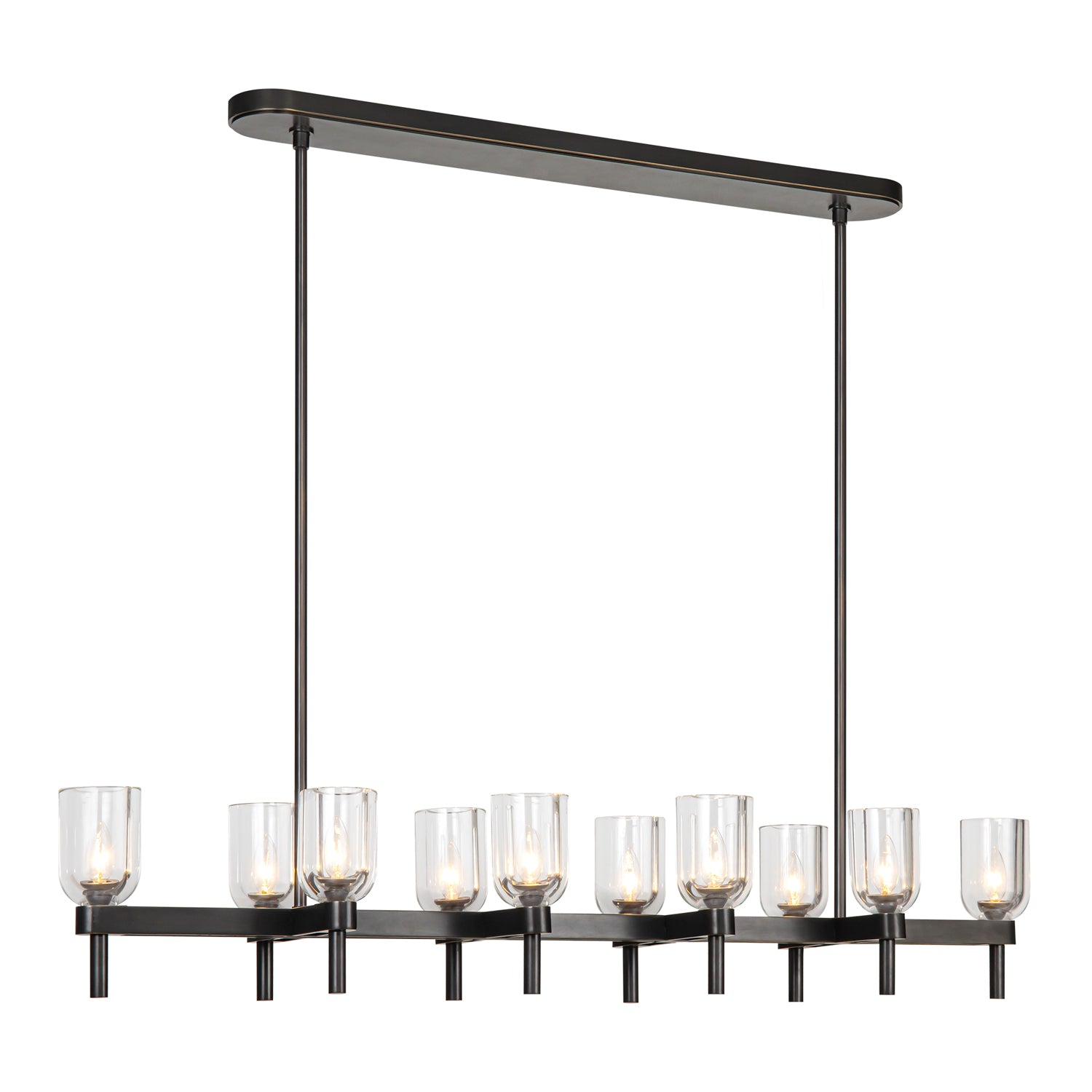 Lucian 52-in Steel Linear Pendant