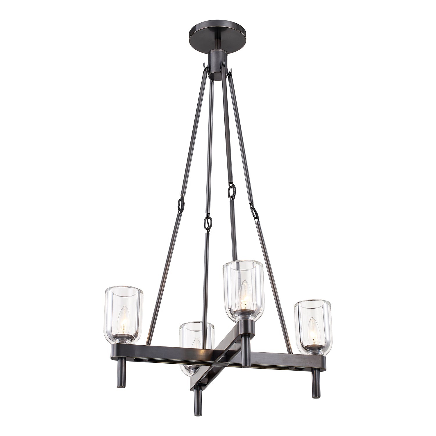 Lucian 22-in Steel Pendant