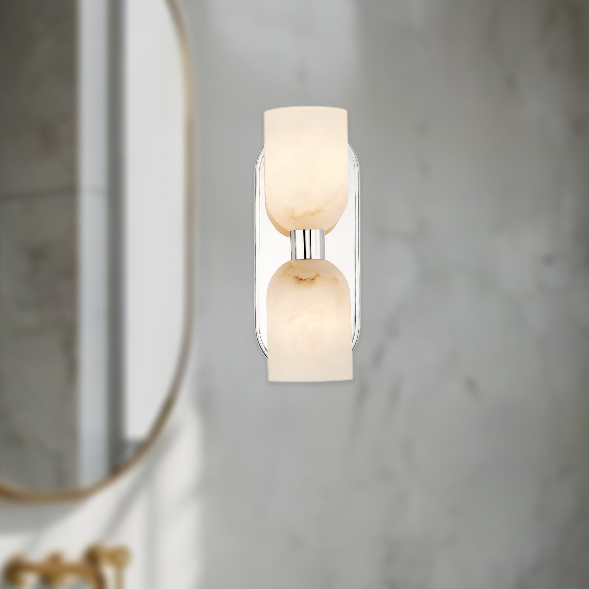 Lucian 11-in Steel Vanity Light