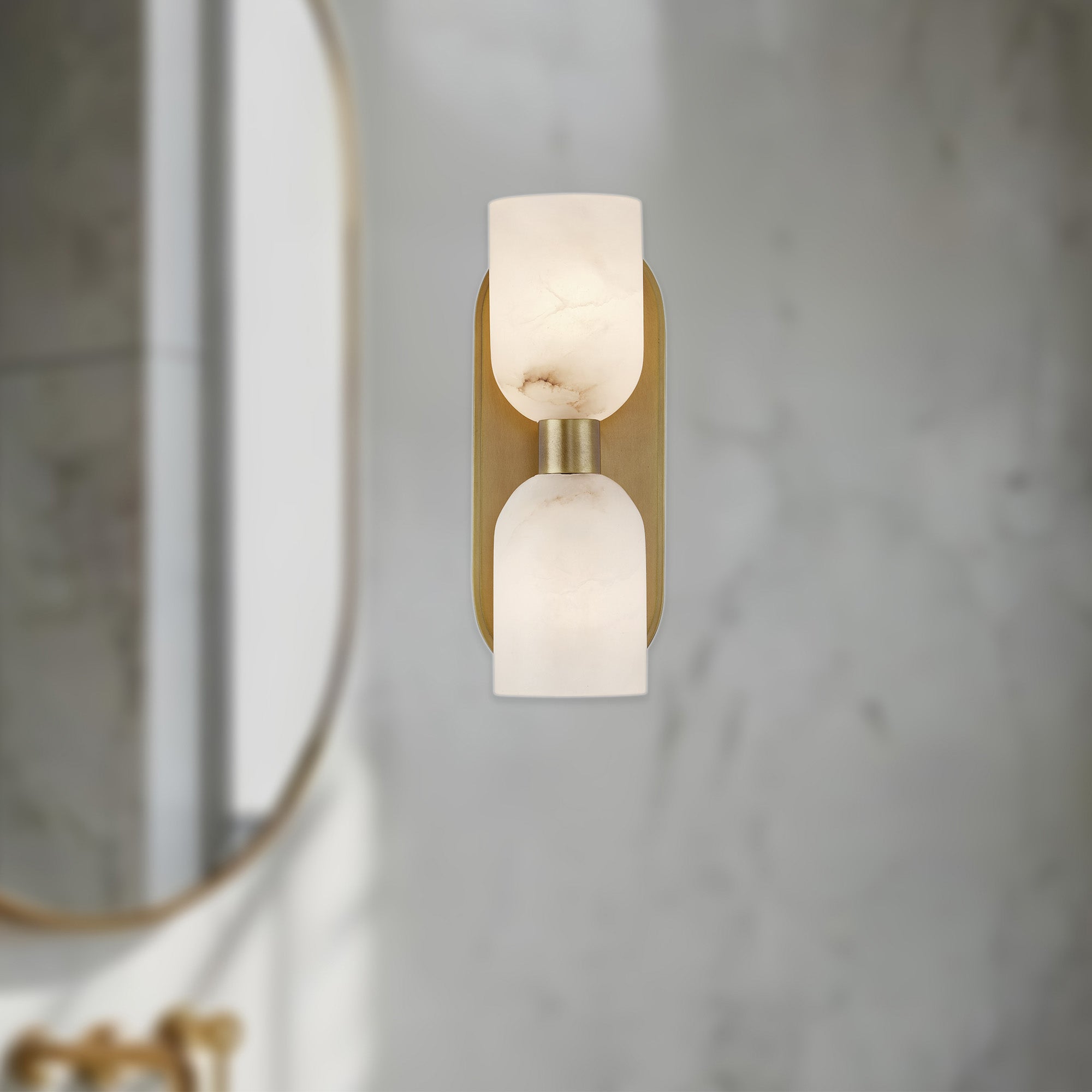 Lucian 11-in Steel Vanity Light