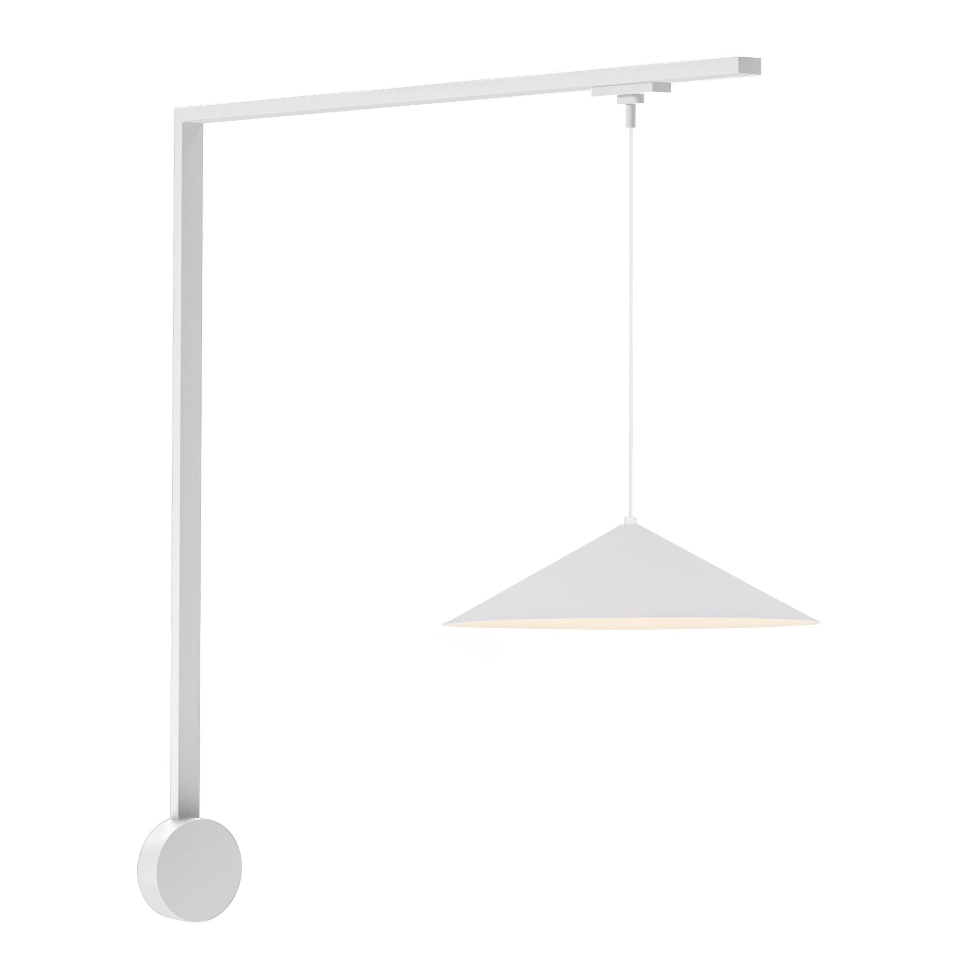 Luiz 16-in Steel Trilo Track Pendant