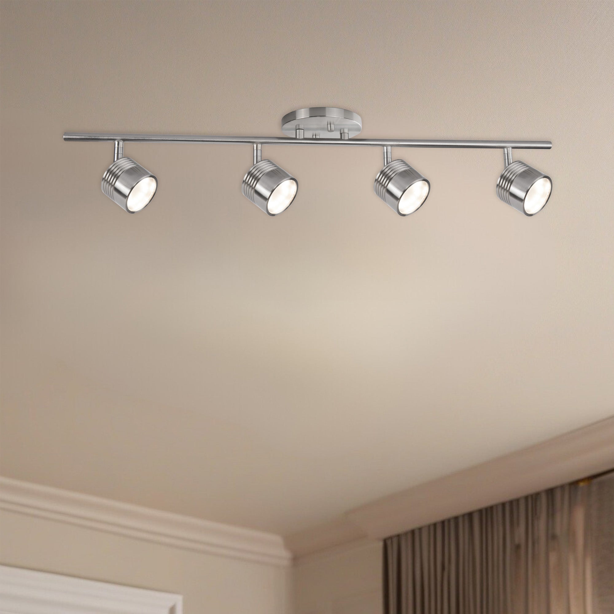 Lyra 30-in Steel Track Light