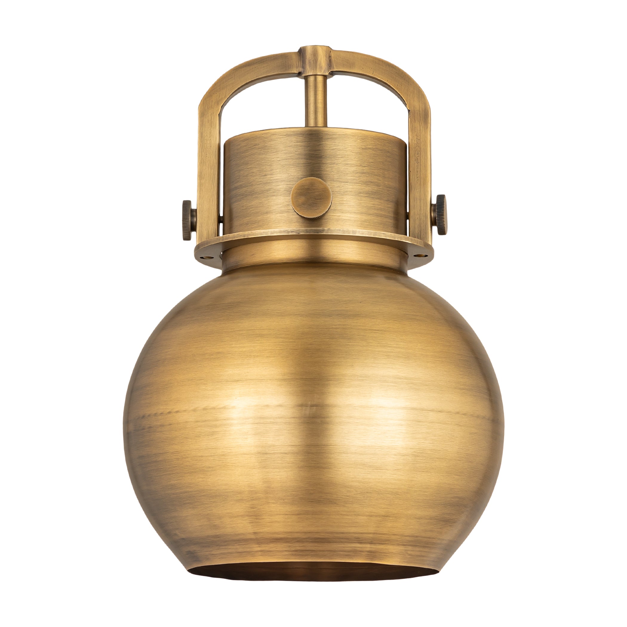 Downtown Urban Metal Shade Brushed Brass
