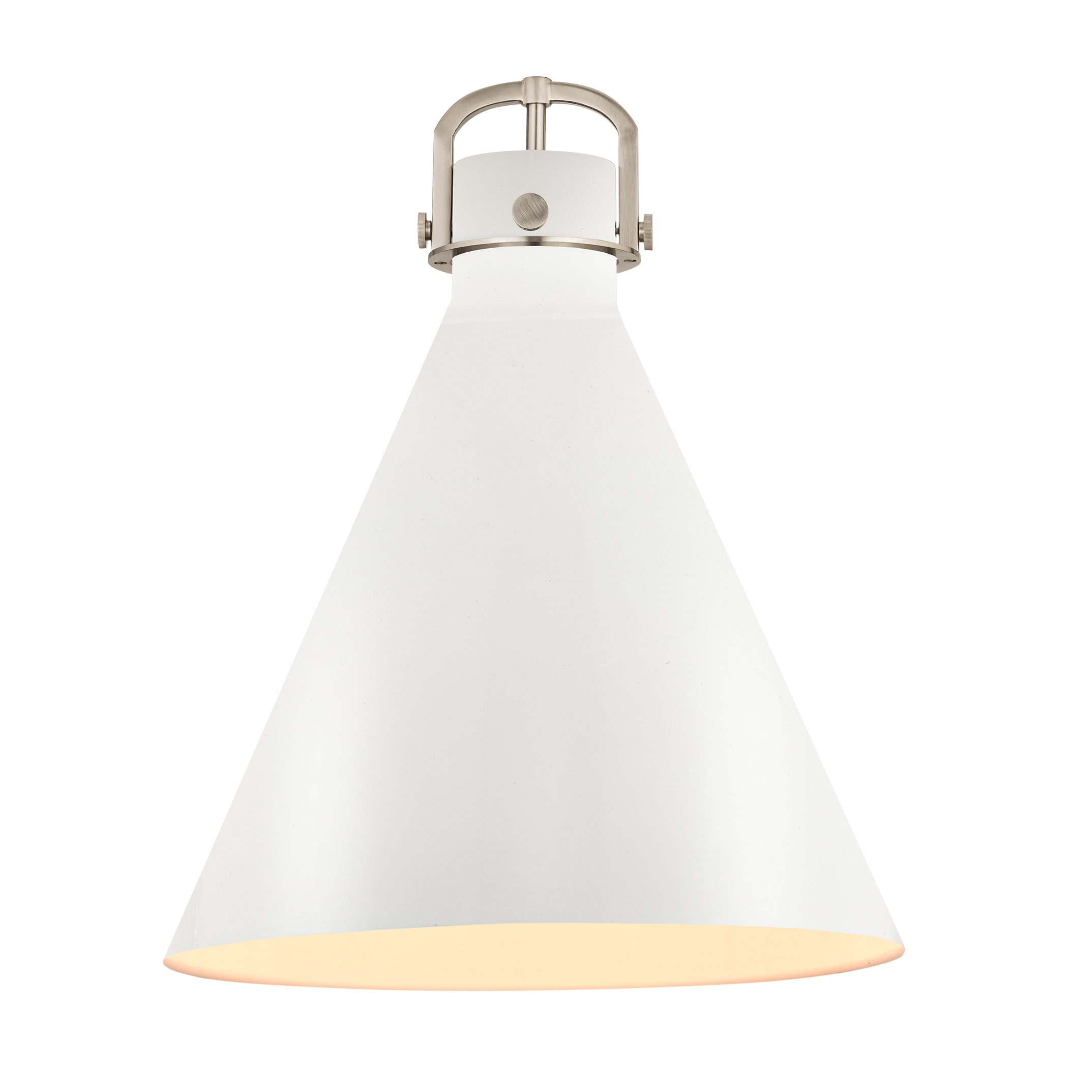 Downtown Urban Metal Shade Brushed Brass