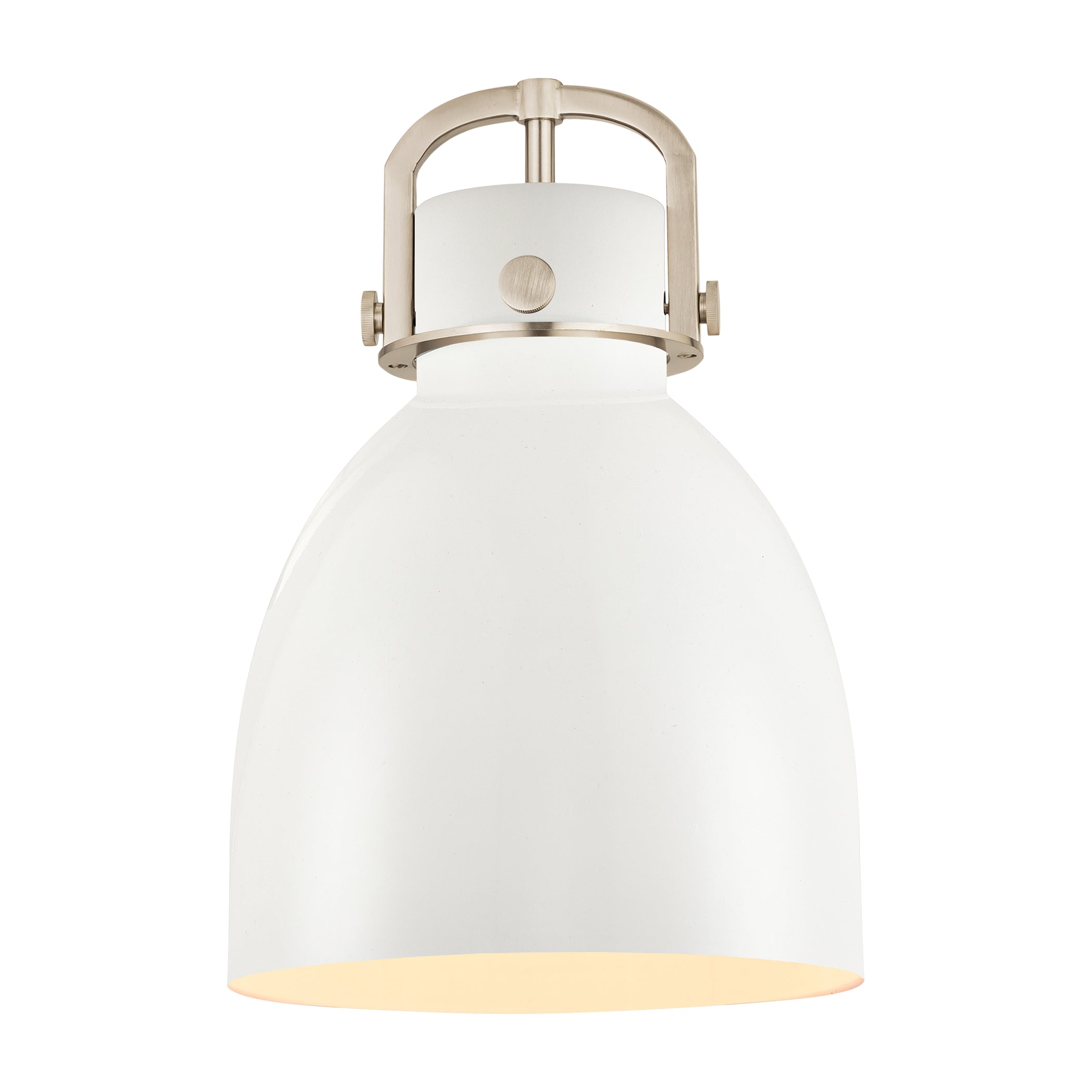 Downtown Urban Metal Shade Brushed Brass