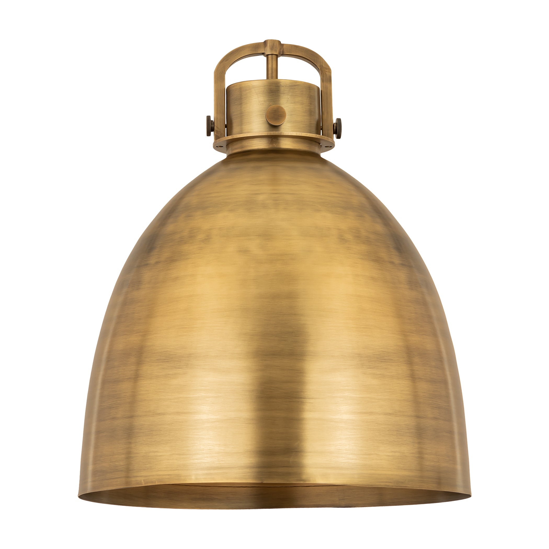 Downtown Urban Metal Shade Brushed Brass