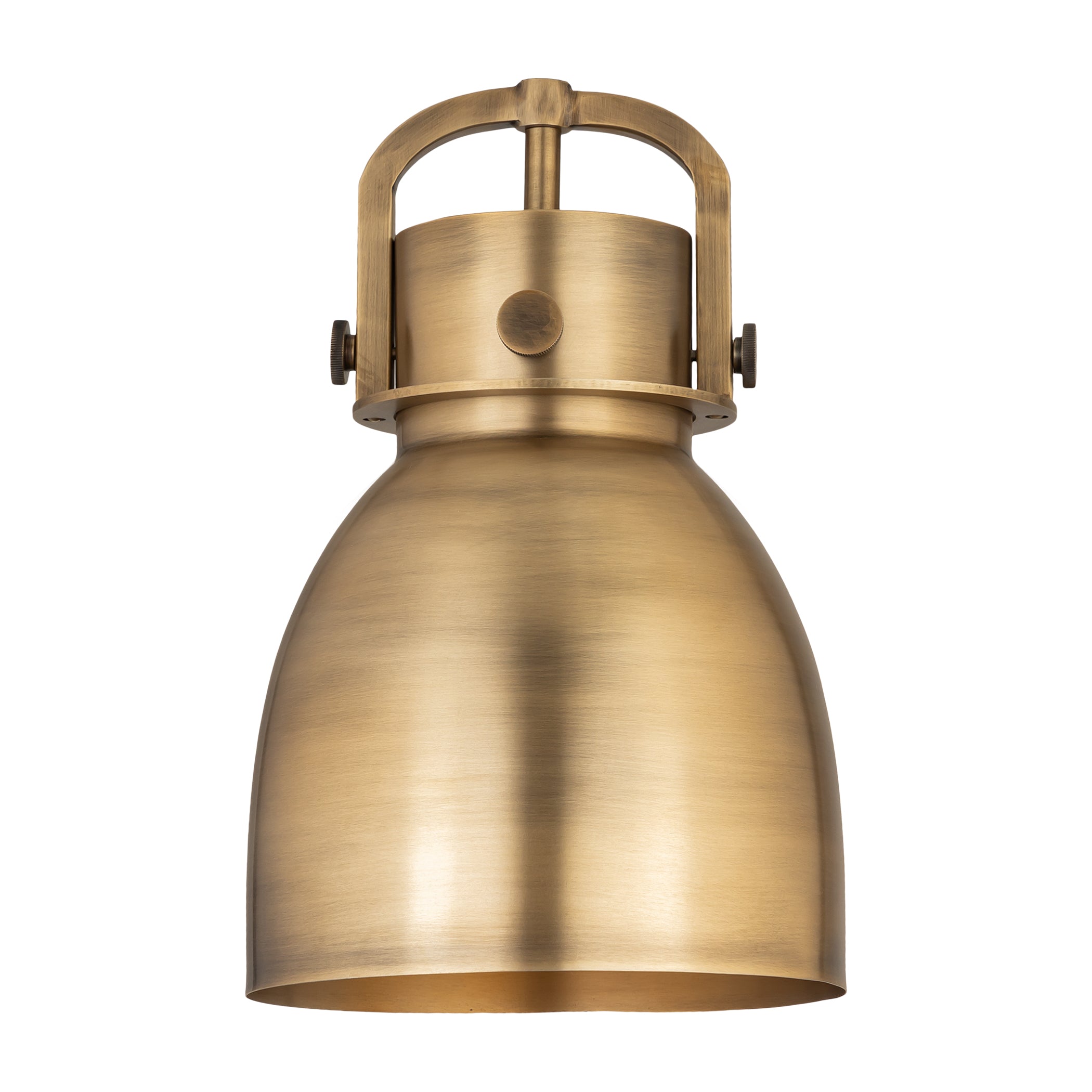 Downtown Urban Metal Shade Brushed Brass