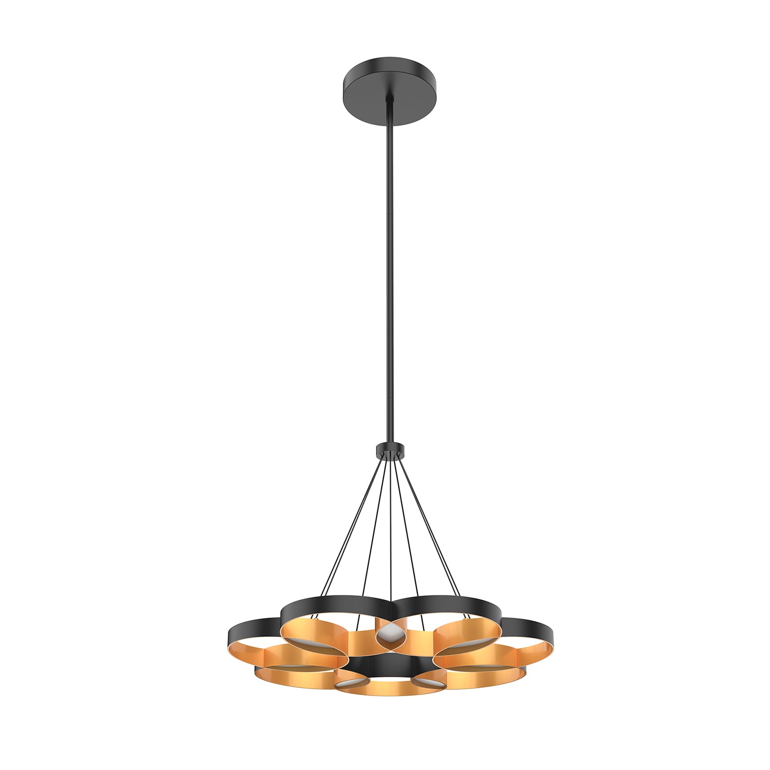Maestro 26-in Steel Chandelier