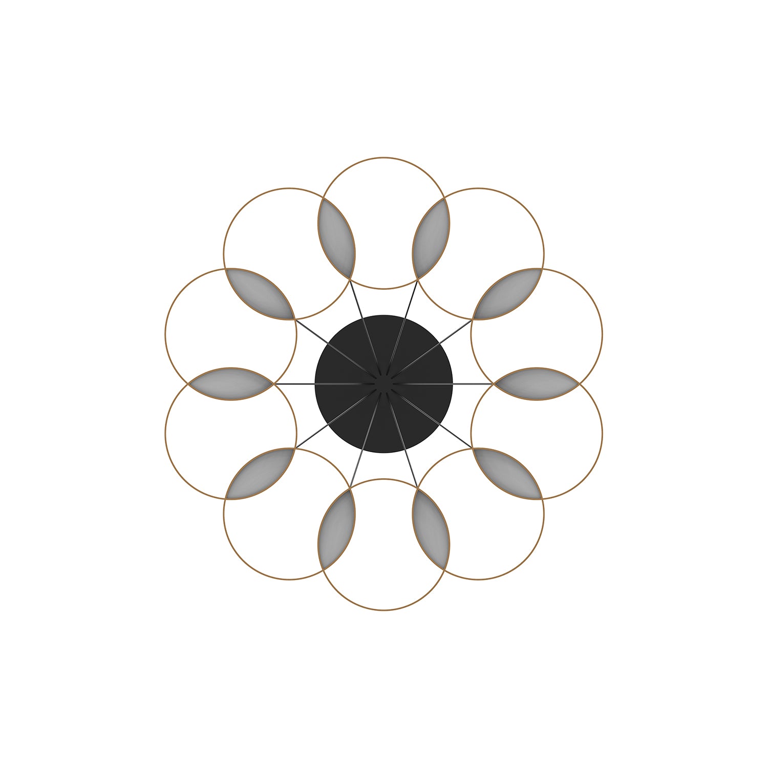 Maestro 33-in Steel Chandelier